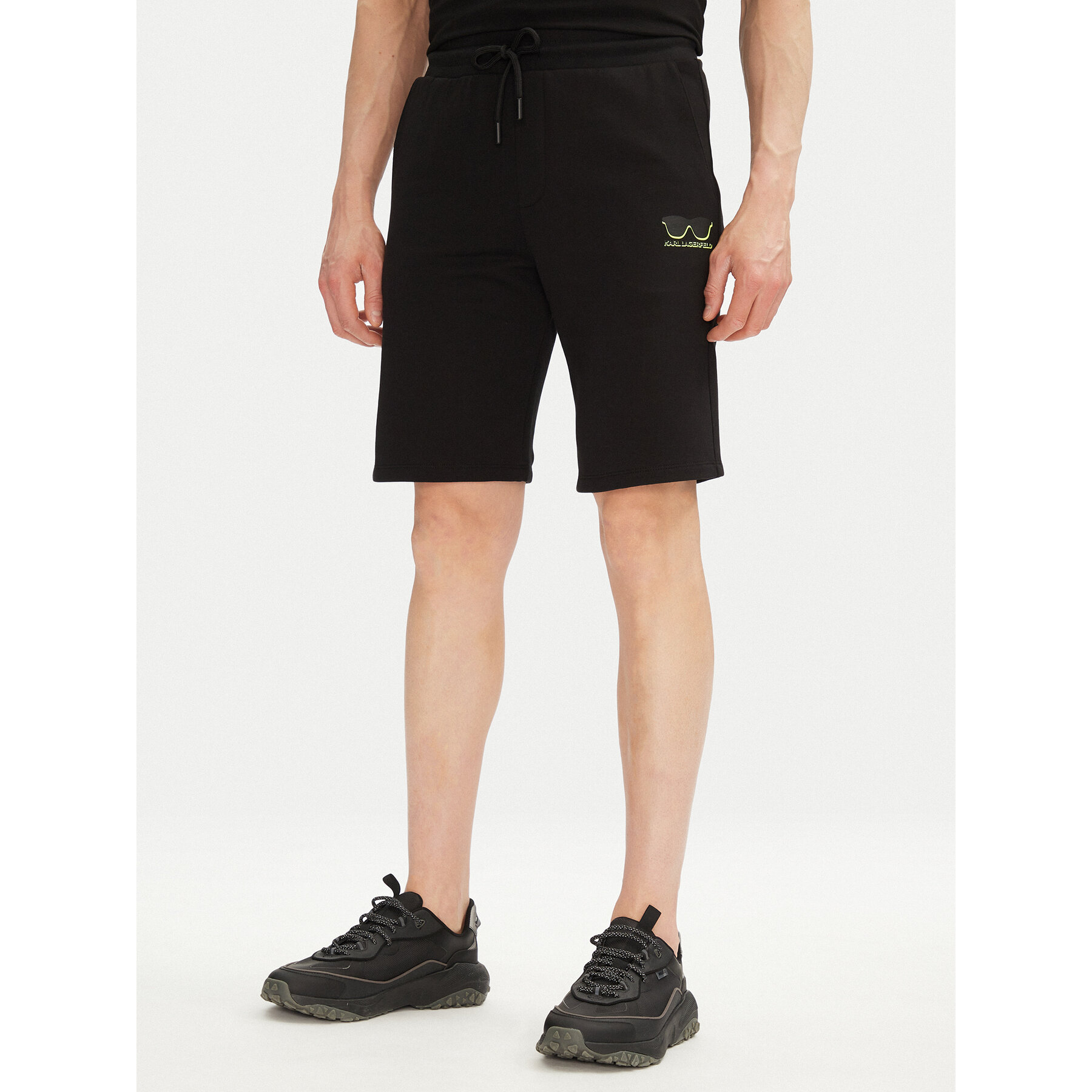 KARL LAGERFELD Sportshorts 705400 552917 Schwarz Regular Fit