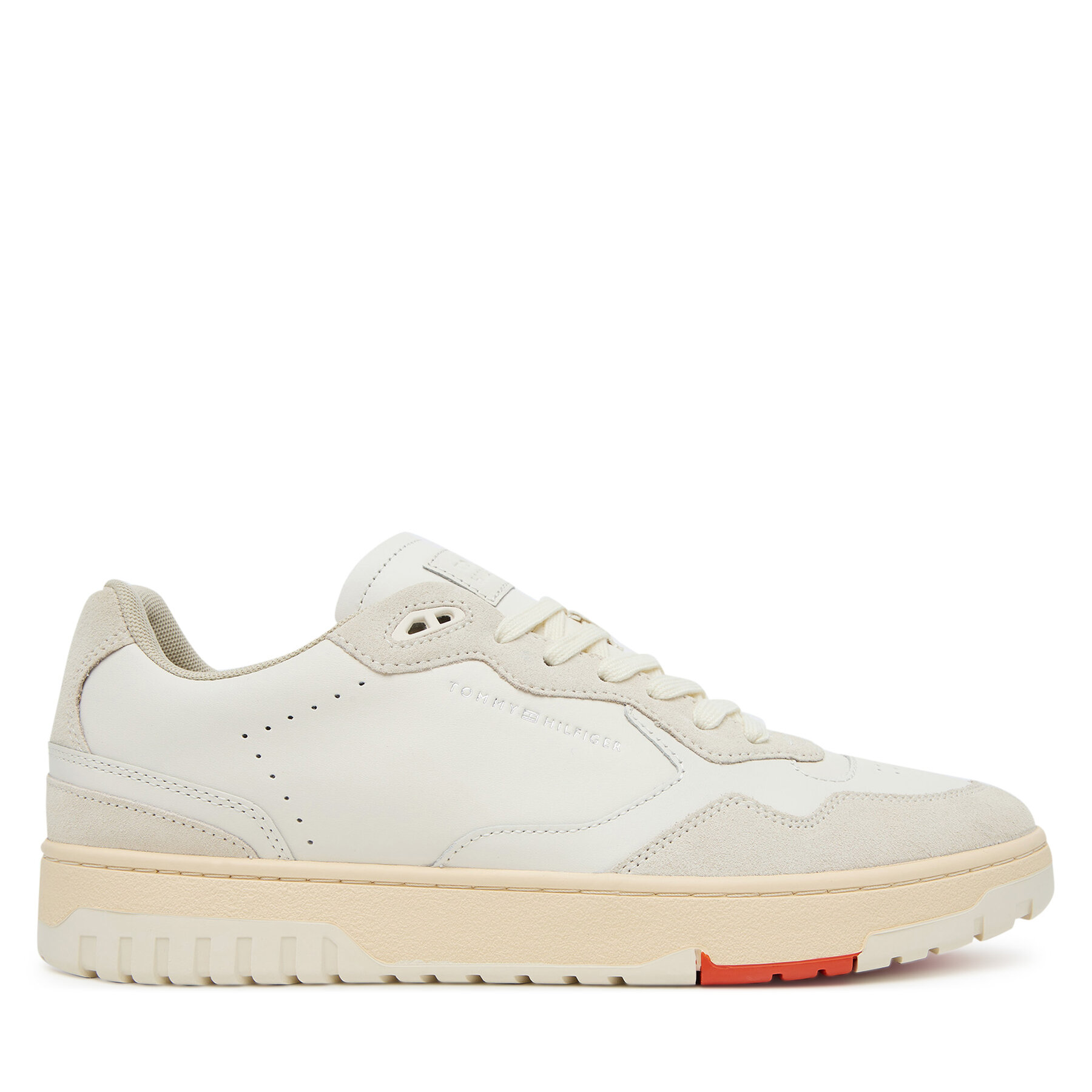 Сникърси Tommy Hilfiger Th Basket Better Mix FM0FM05520 Екрю