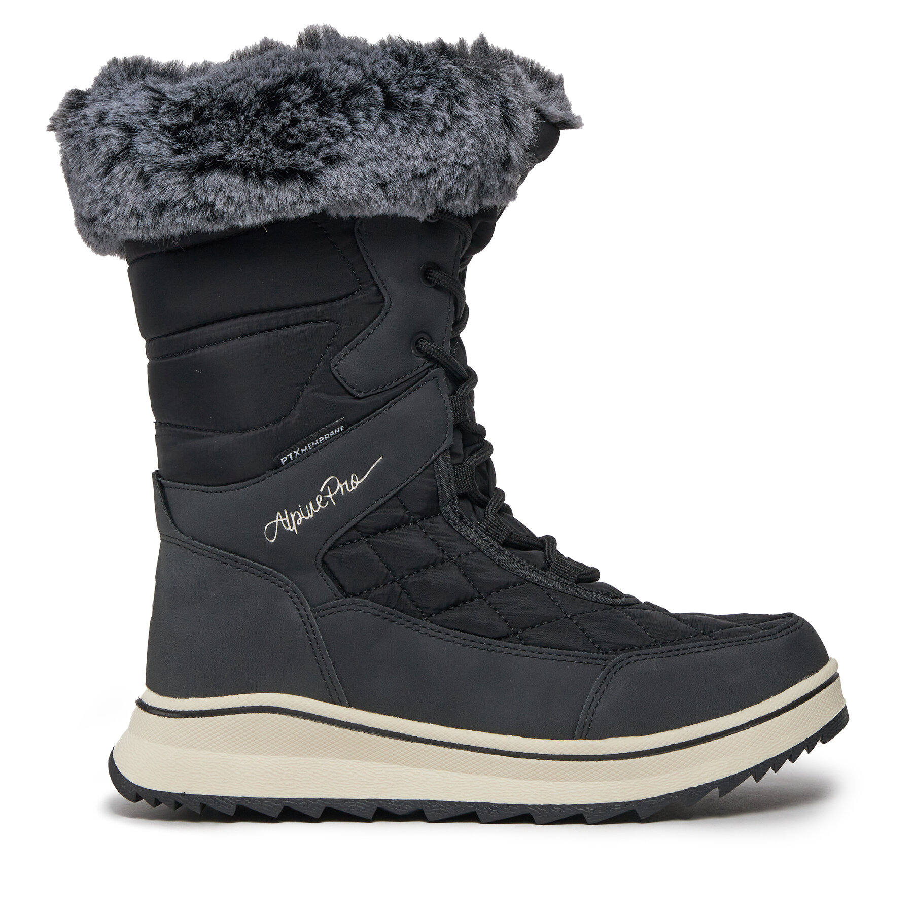 ALPINE PRO Μπότες Χιονιού ALPINE PRO LBTB464 Μαύρο