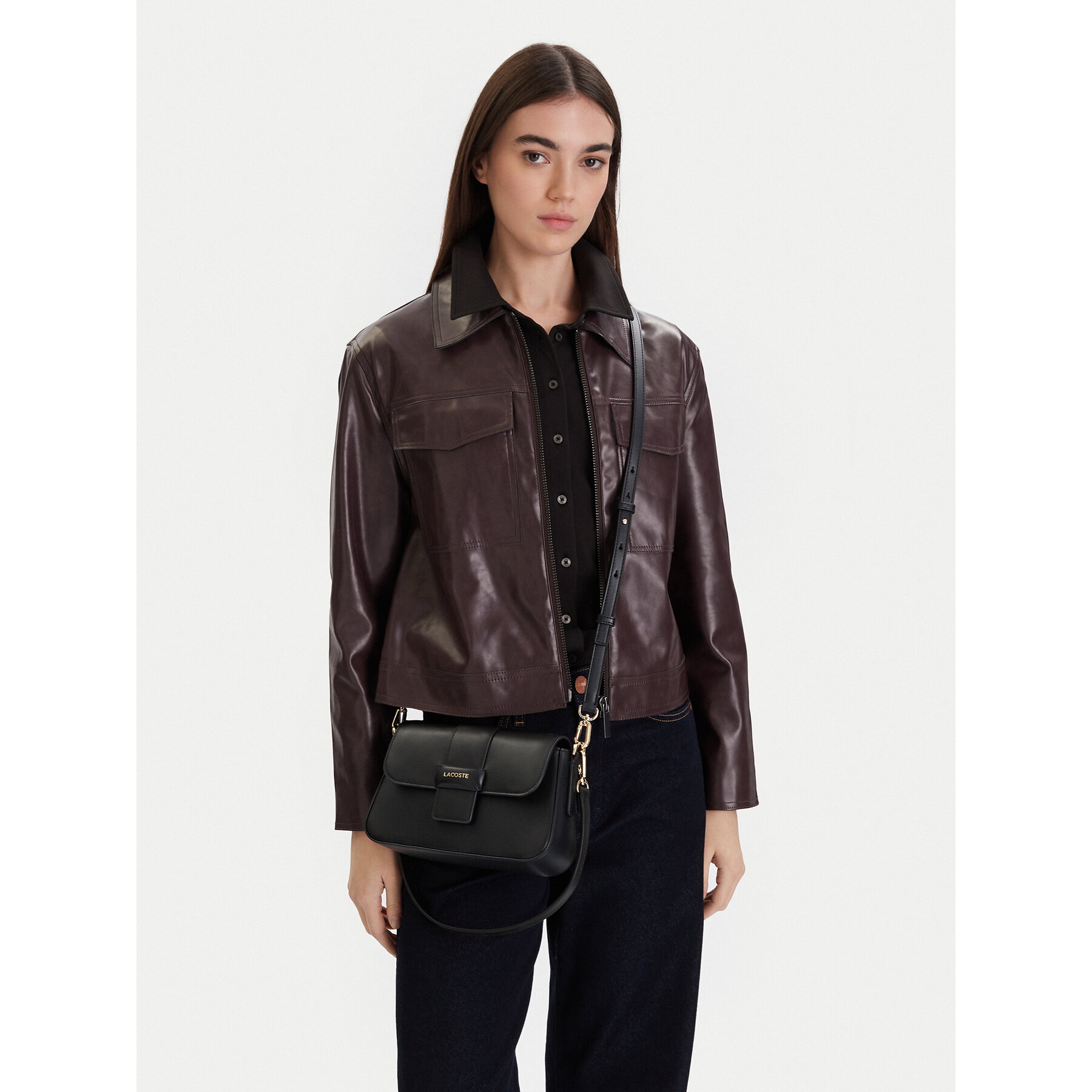 Torbica Lacoste Casual NF5152AU Crna