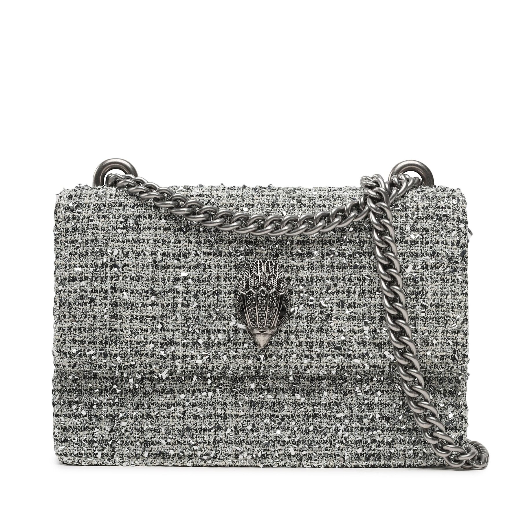 Geantă Kurt Geiger Shoreditch Sm Cross Body 9540563609 Silver 9540563609 imagine noua 2022