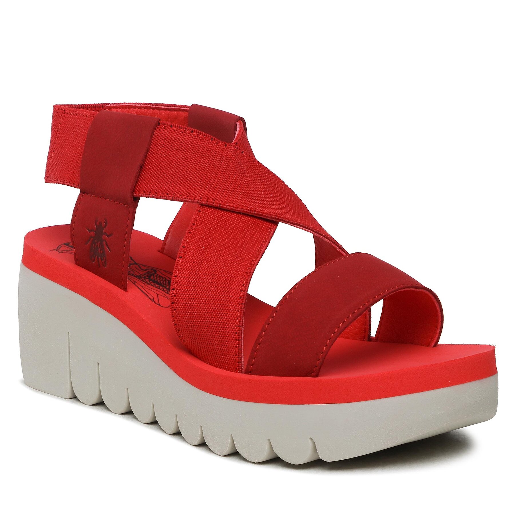 Sandale Fly London Yabifly P144922006 Lipstick Red epantofi-Femei-Șlapi imagine super redus 2022