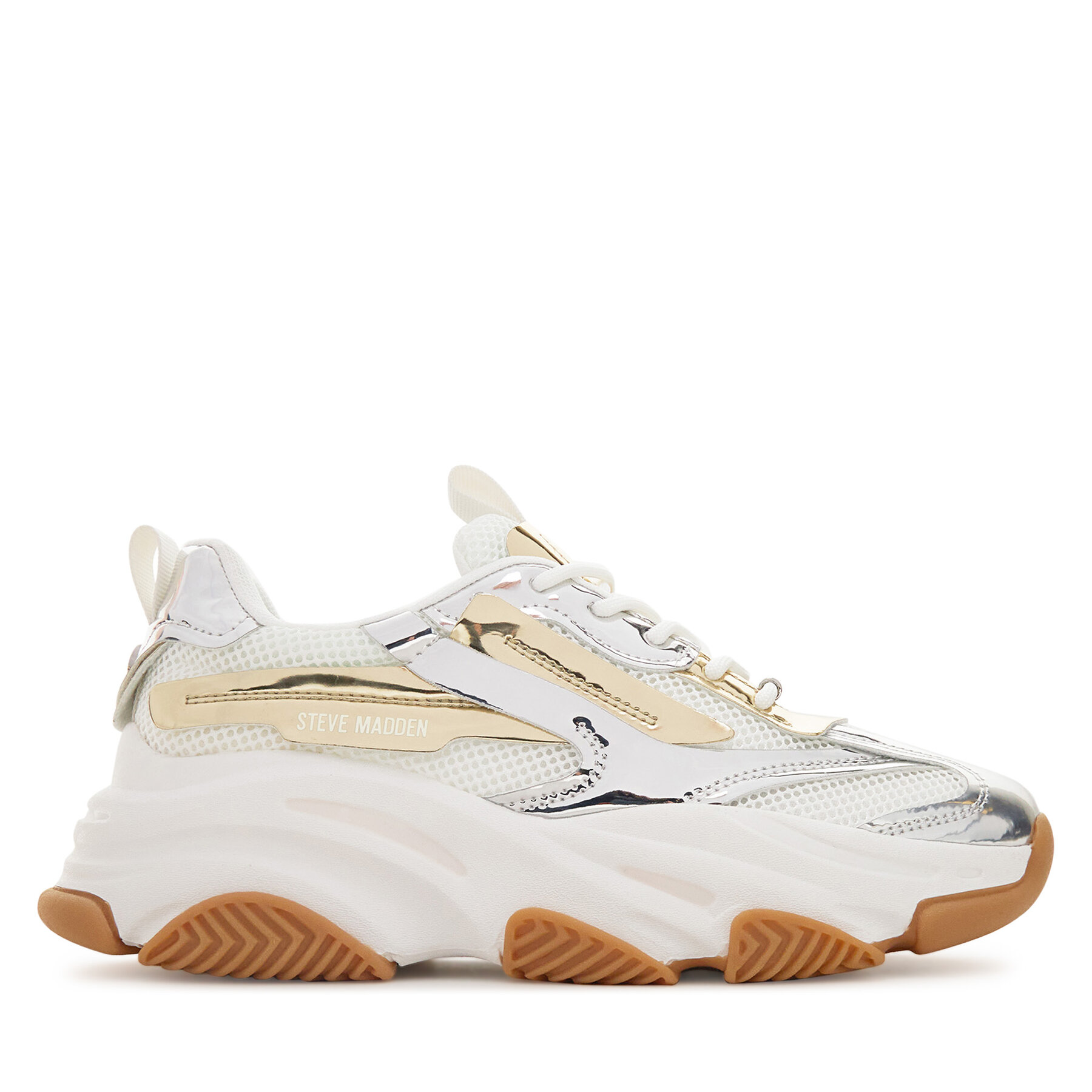 Sneakers Steve Madden Possession-E SM19000033 Argintiu
