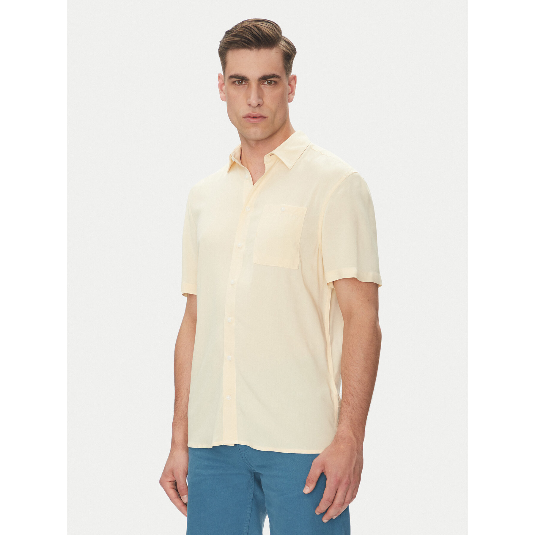 Blend Hemd 20716363 Beige Regular Fit