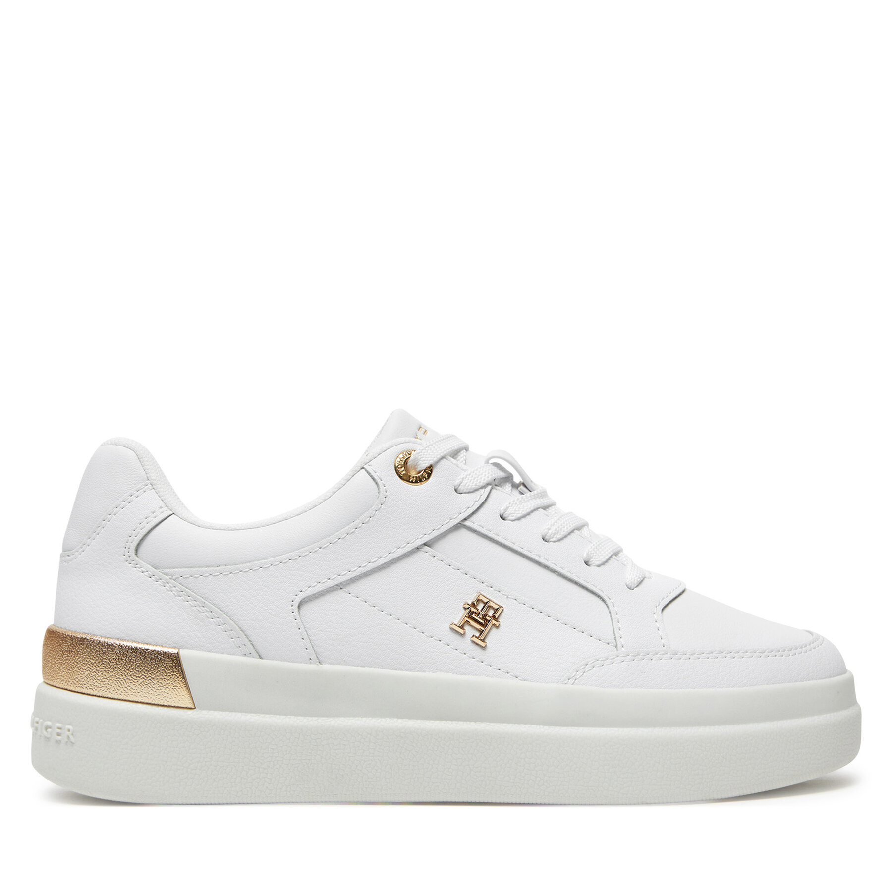 Damskie Sneakersy Tommy Hilfiger, Rozmiar 37 Biały FW0FW08126