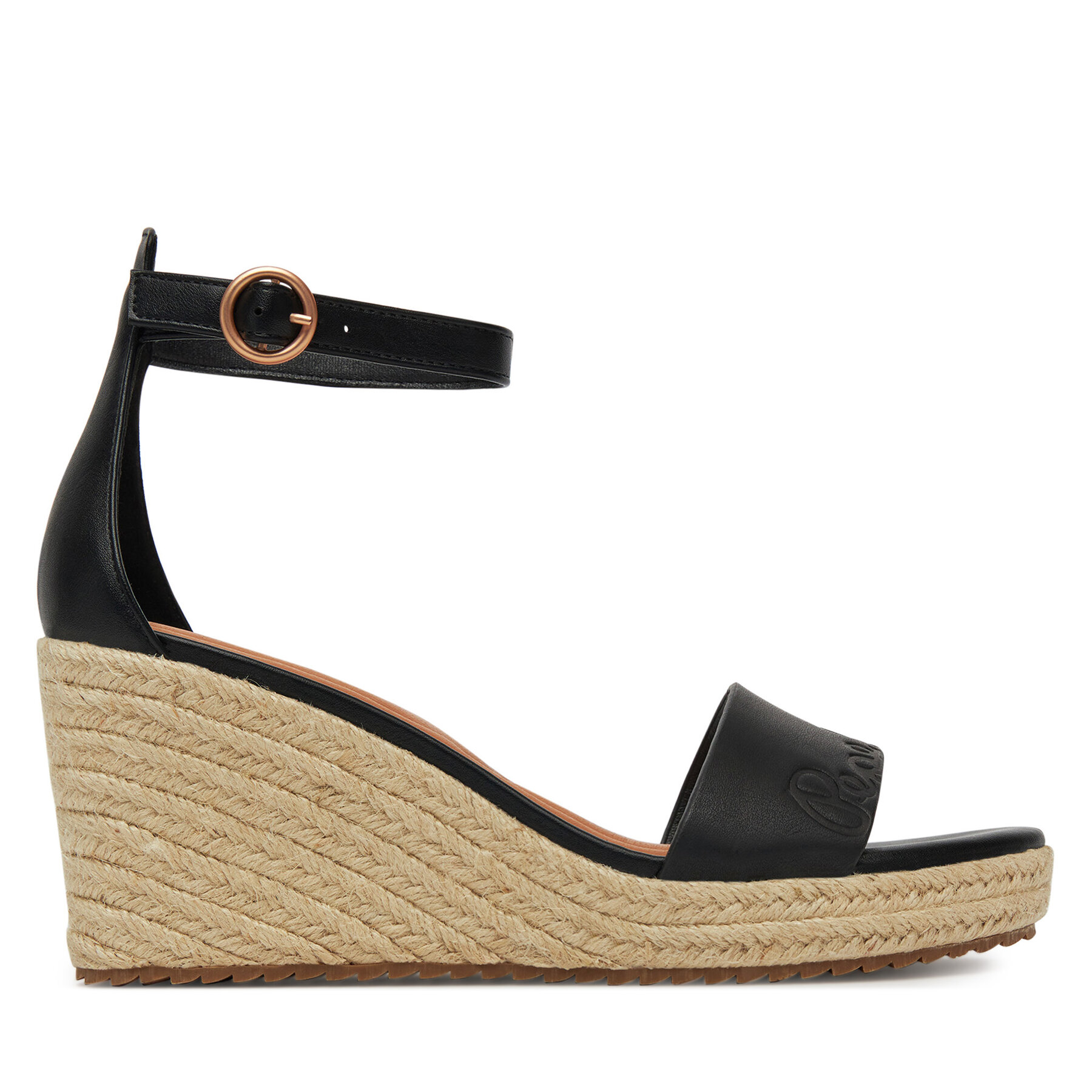 Damskie Pepe Jeans Espadryle, Rozmiar 41 Czarny PLS90691
