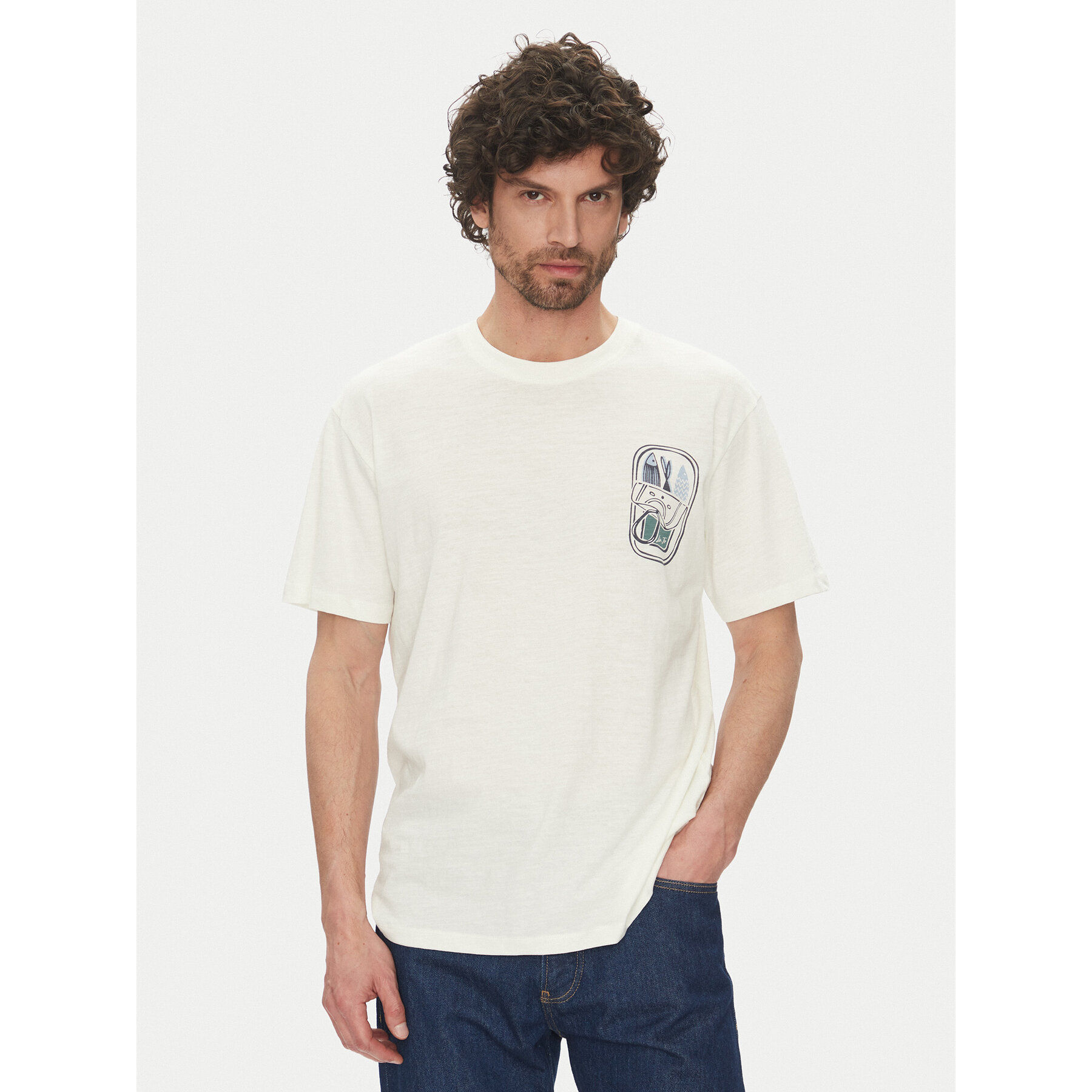 Liu Jo Póló QA5274 J7734 M9483 Fehér Regular Fit