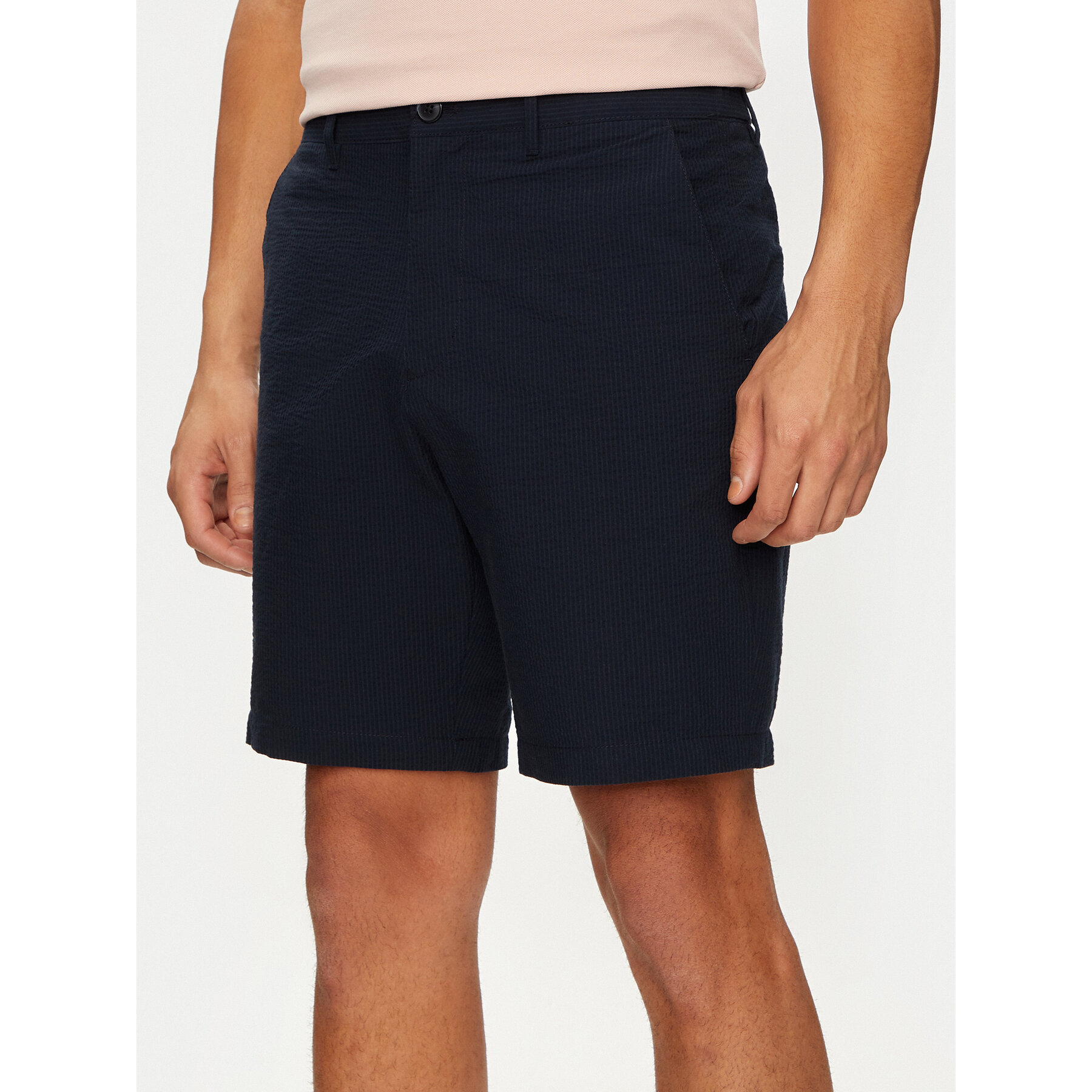 Selected Homme Stoffshorts Slhregular-Karl 16092367 Dunkelblau Regular Fit