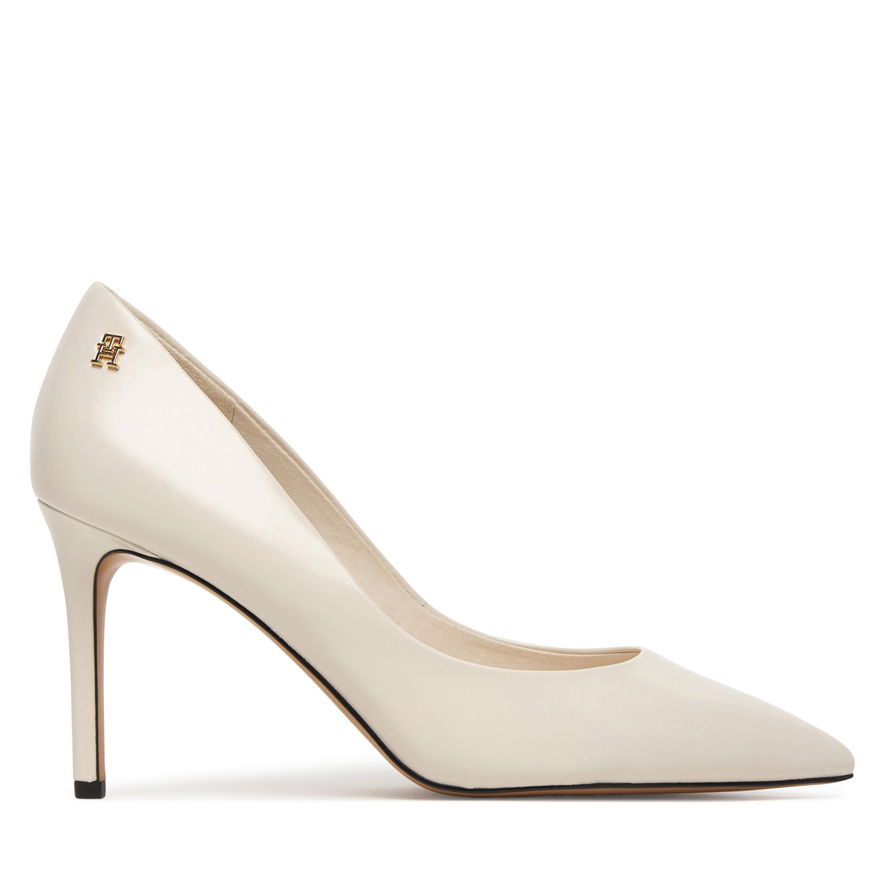 Lodičky Tommy Hilfiger Essential Pointed Pump FW0FW09362 Écru