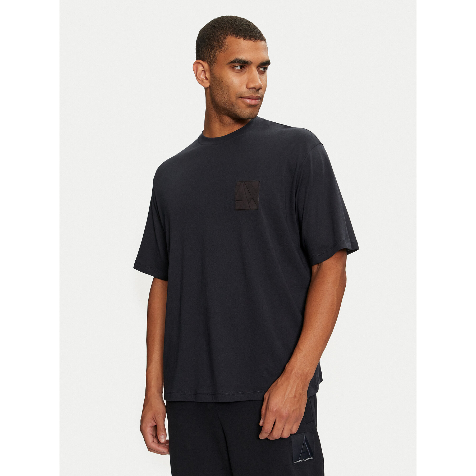 Armani Exchange T-Shirt 6DZTJG ZJ8EZ 1510 Σκούρο μπλε Regular Fit