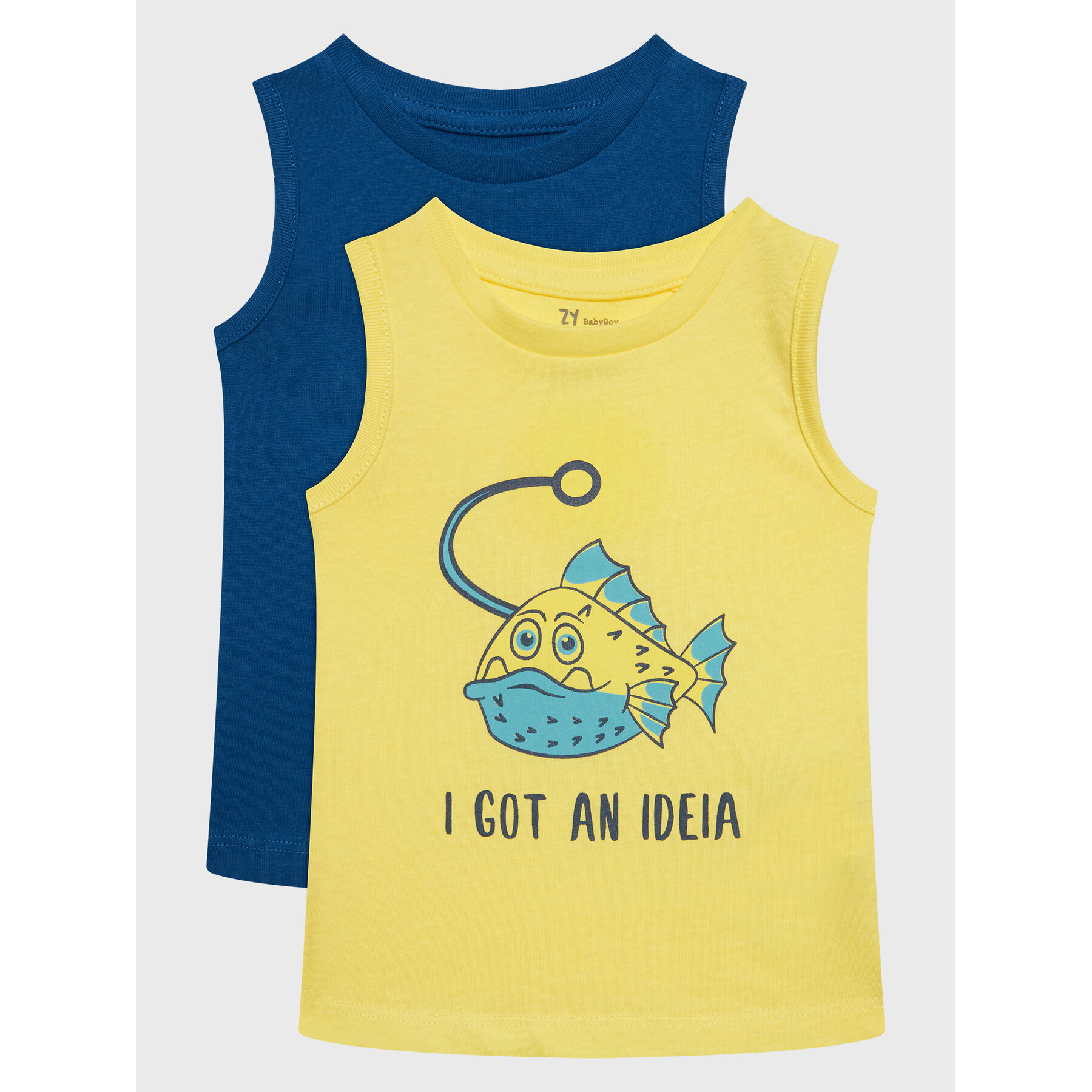 Zippy Zippy Σετ 2 T-Shirts ZBBAP0303 23017 Έγχρωμο Regular Fit