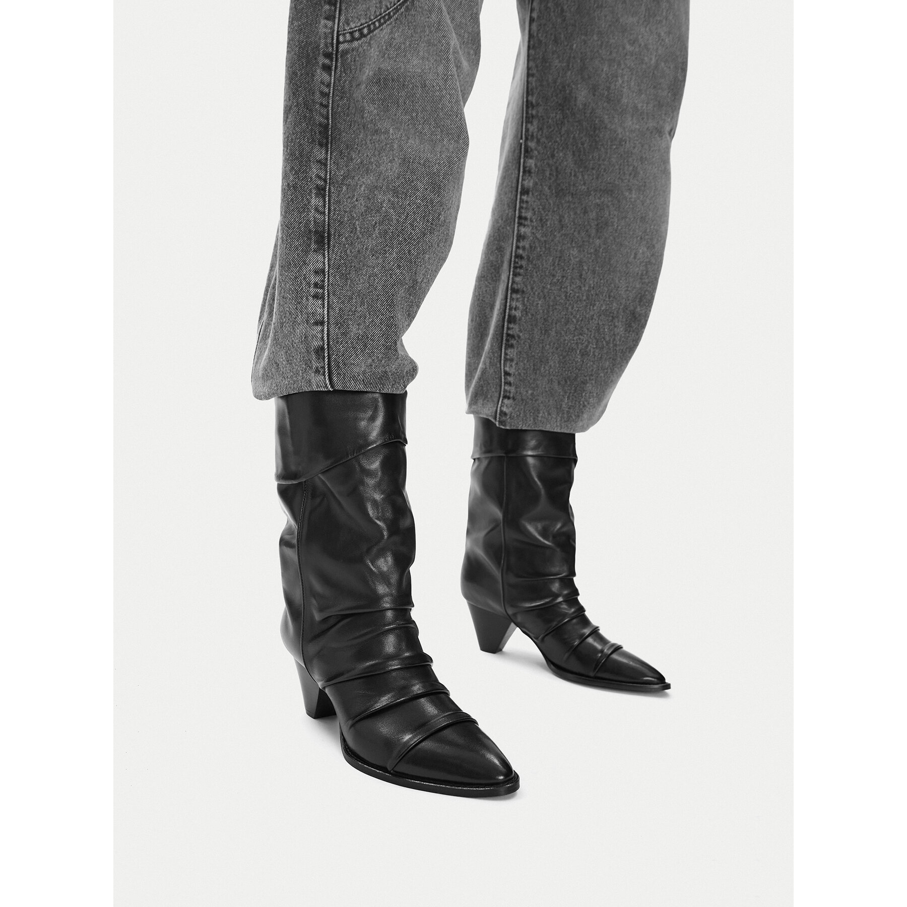 Botine Badura EO-APRIL-25FW218-1 Negru