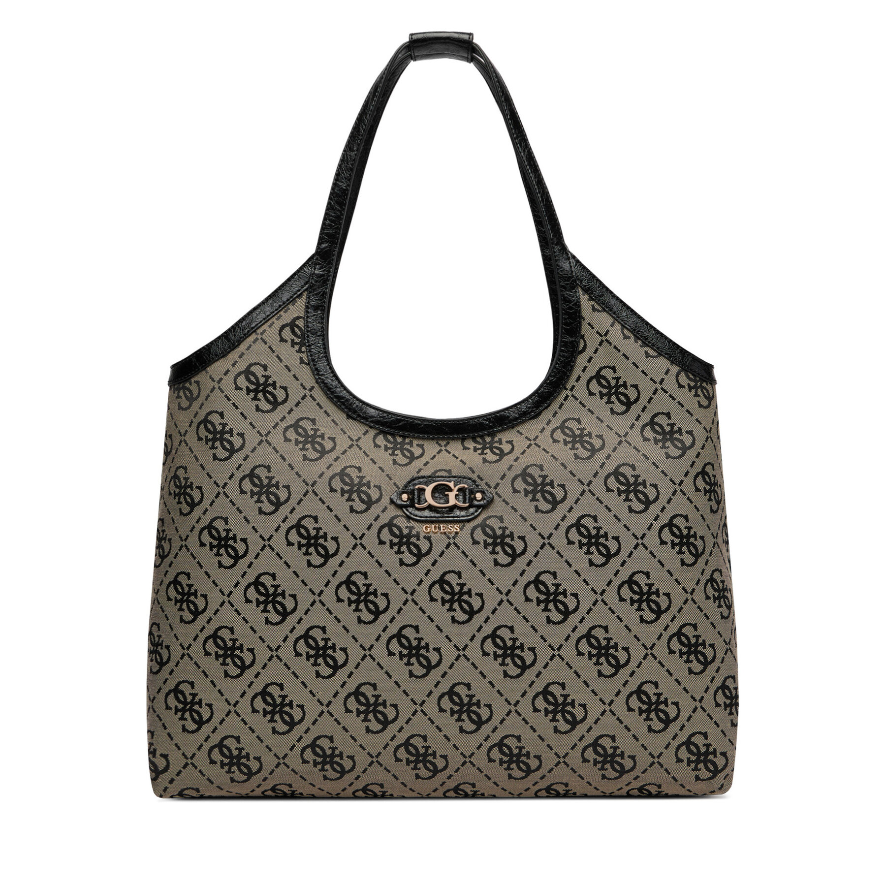 Τσάντα Guess Samantha Travel TWLB23 13010 Σκούρο μπεζ