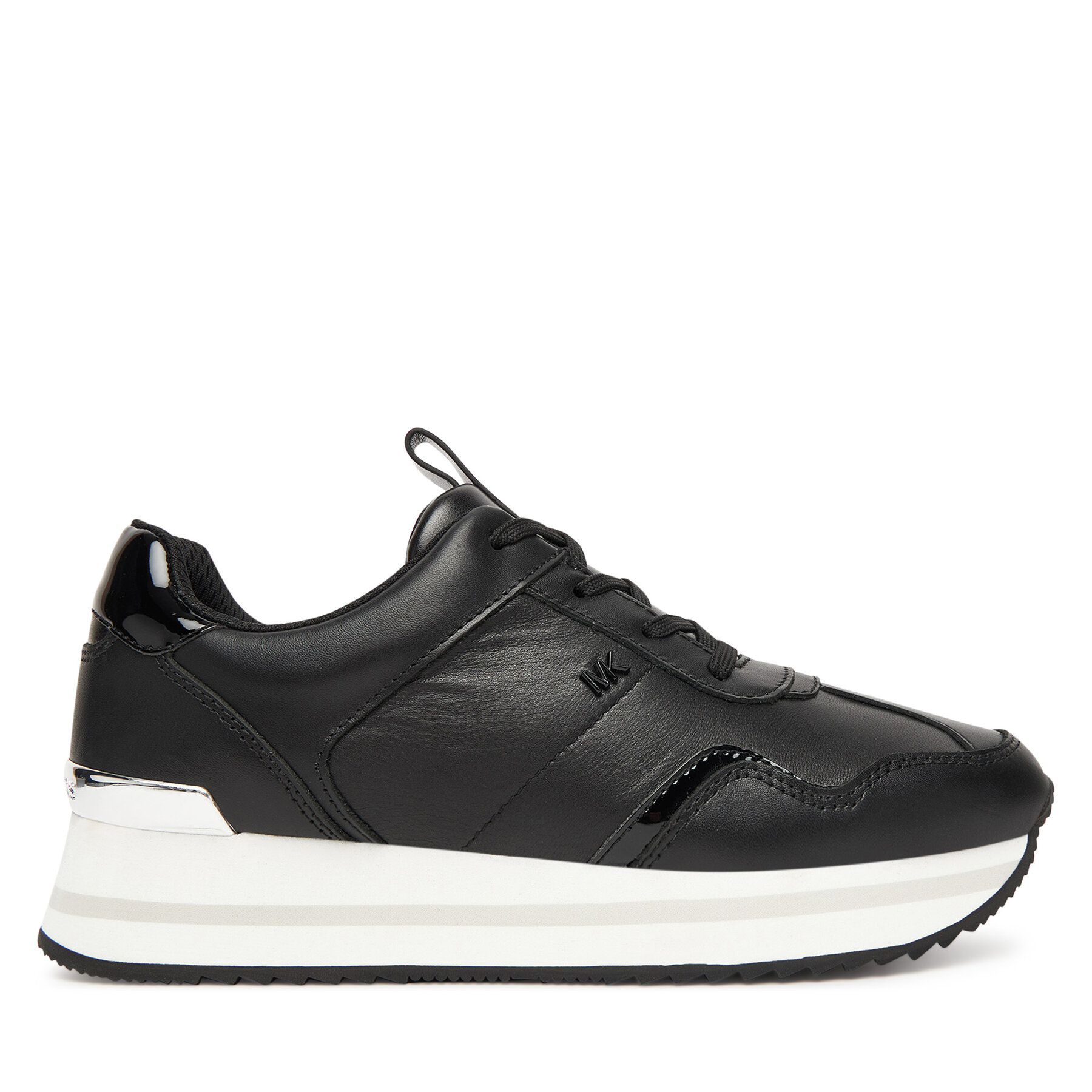 Сникърси MICHAEL Michael Kors Raina Trainer 43T5RNFS1L Черен