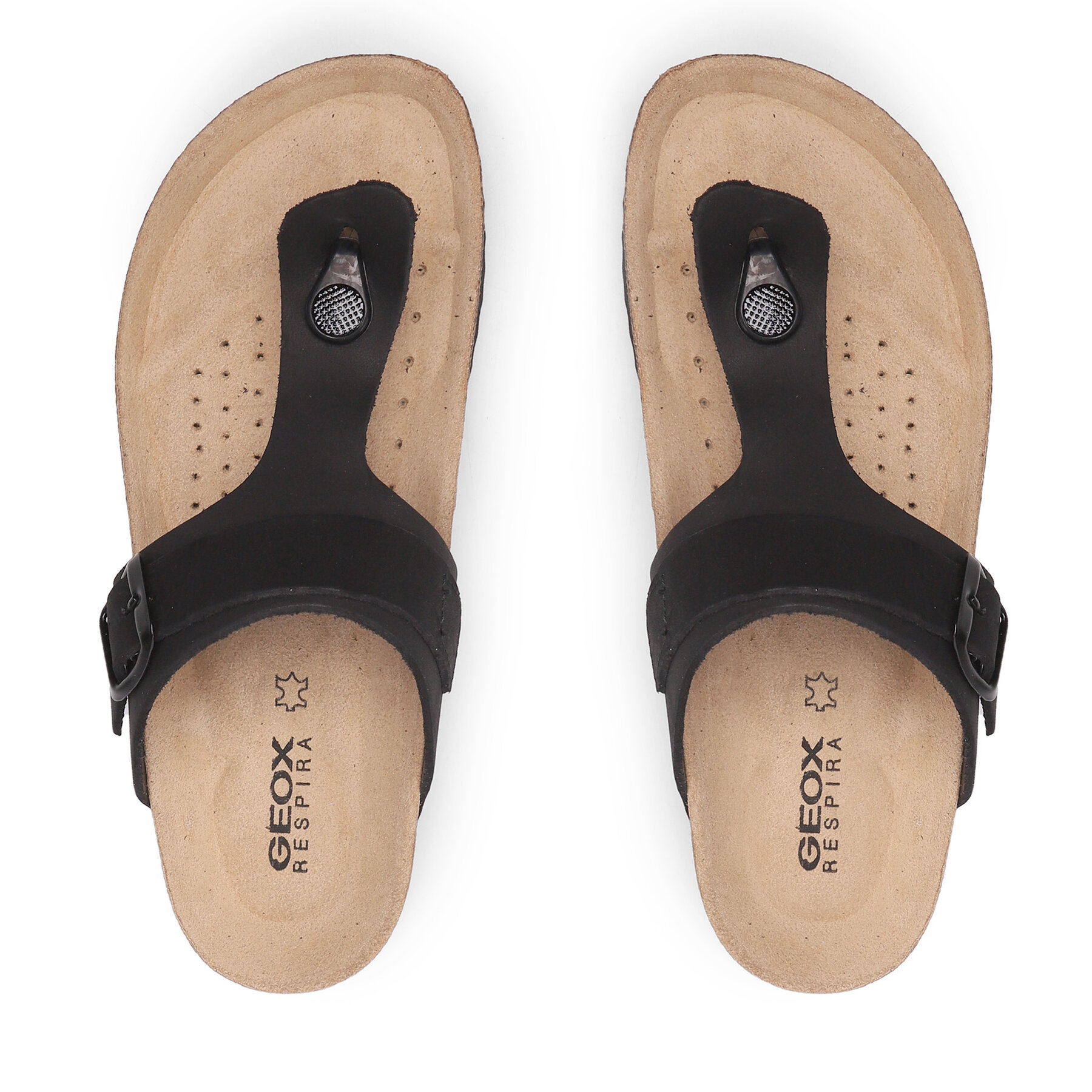 Žabky Geox D Brionia K D35LSK 00032 C9999 Čierna