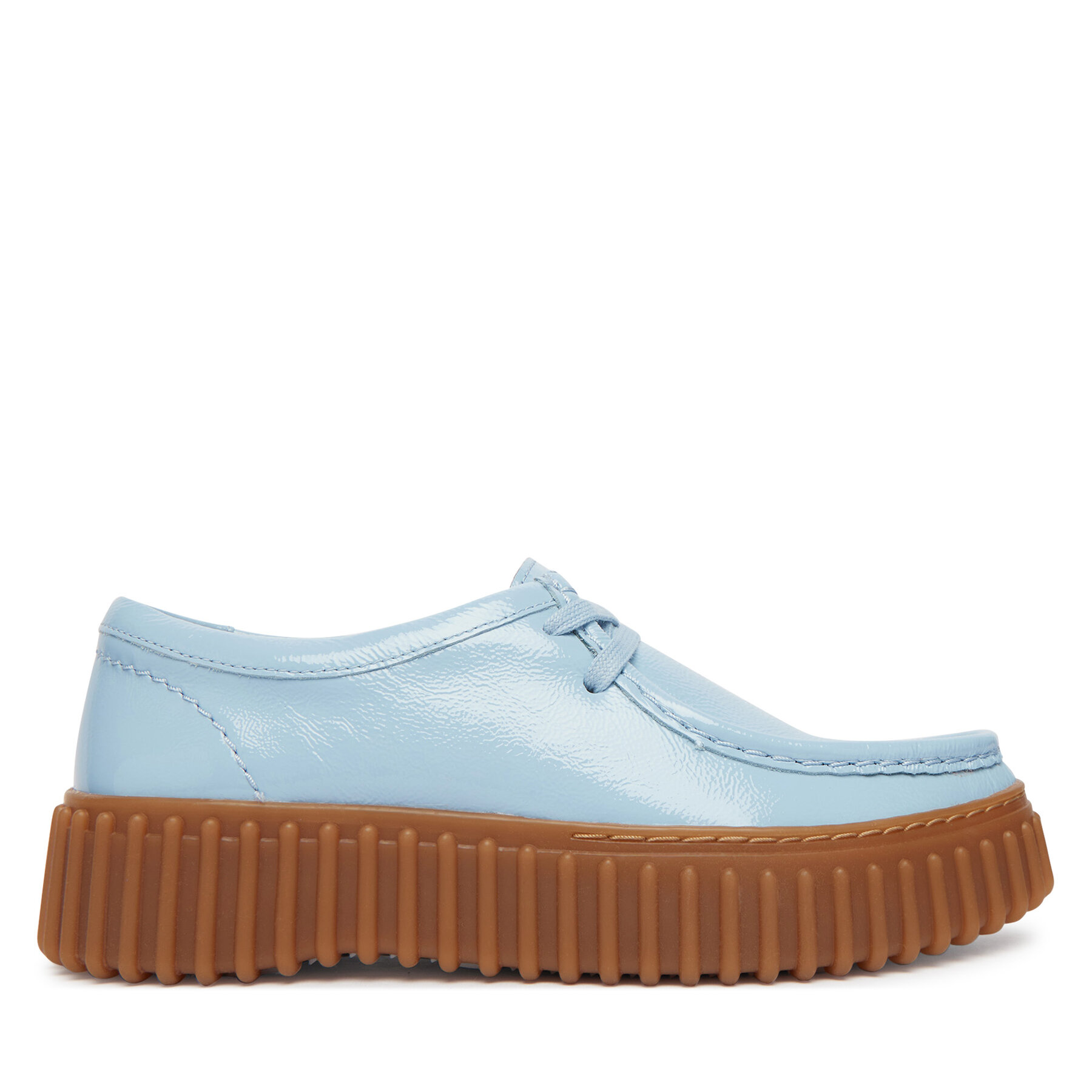 Félcipő Clarks Torhill Bee 26186669 Világoskék