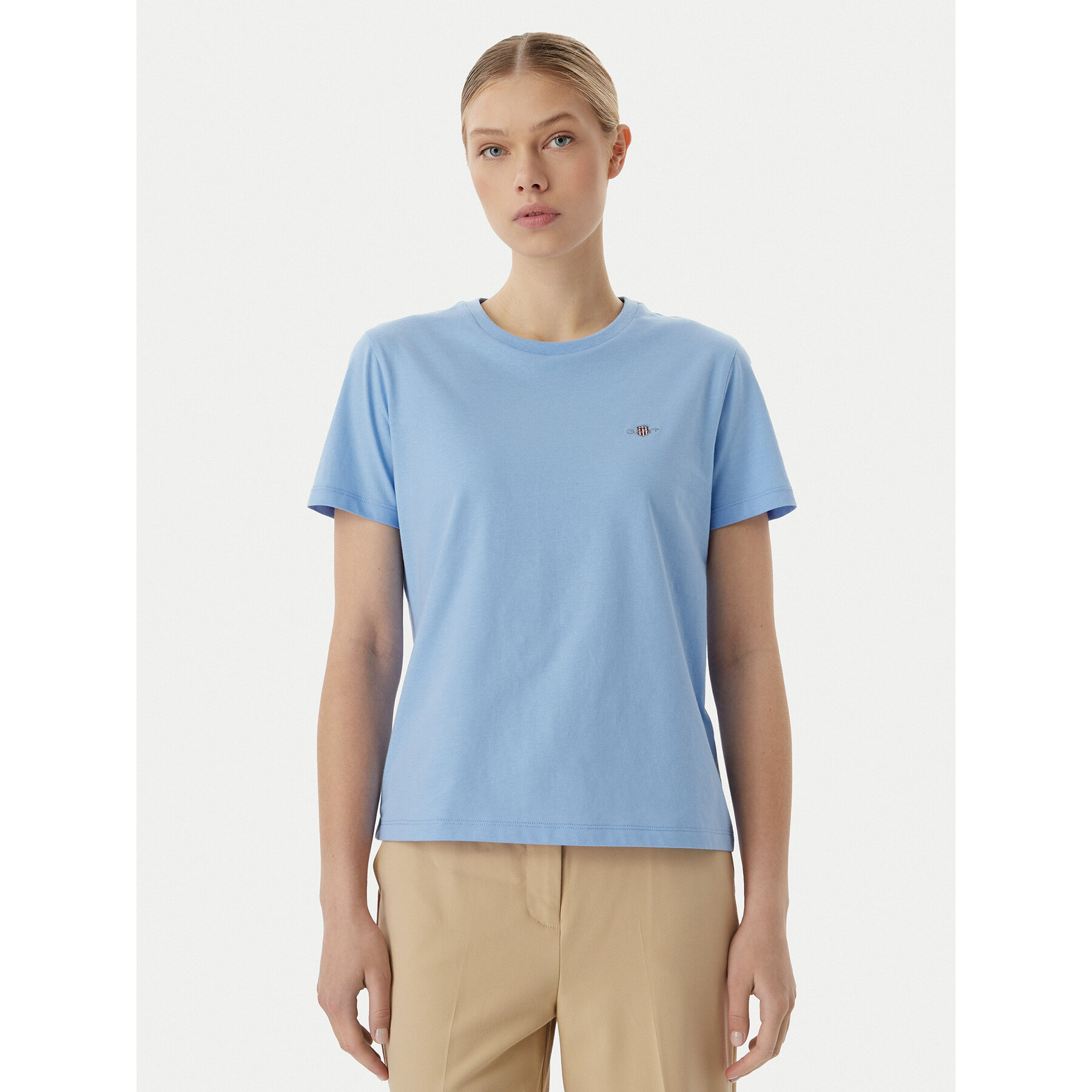 Gant T-Shirt 4200200 Blau Regular Fit