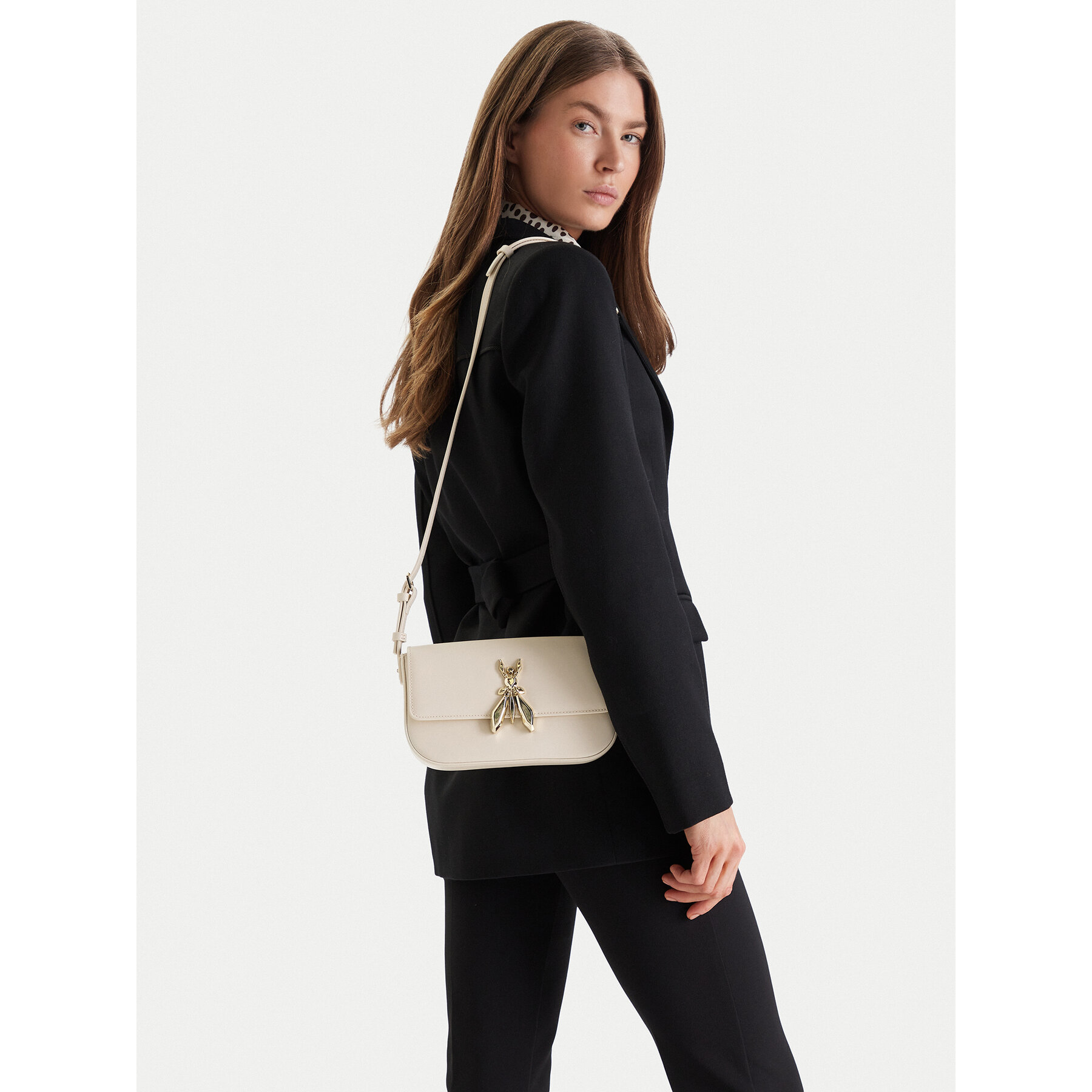 Torbica Patrizia Pepe 8B0231/L061 Krem