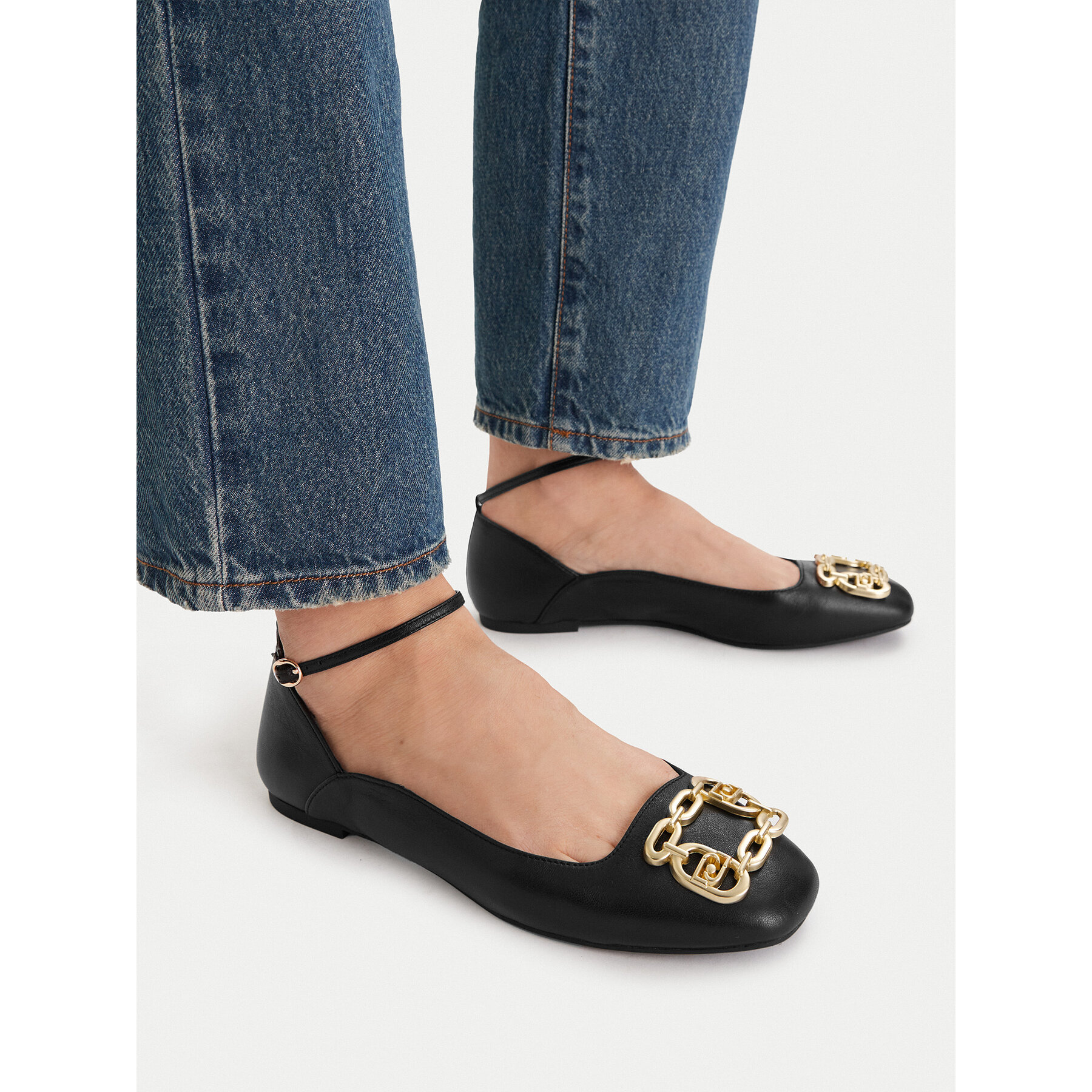 Balerini Liu Jo Brigitte 01 SF5039 P0062 Negru