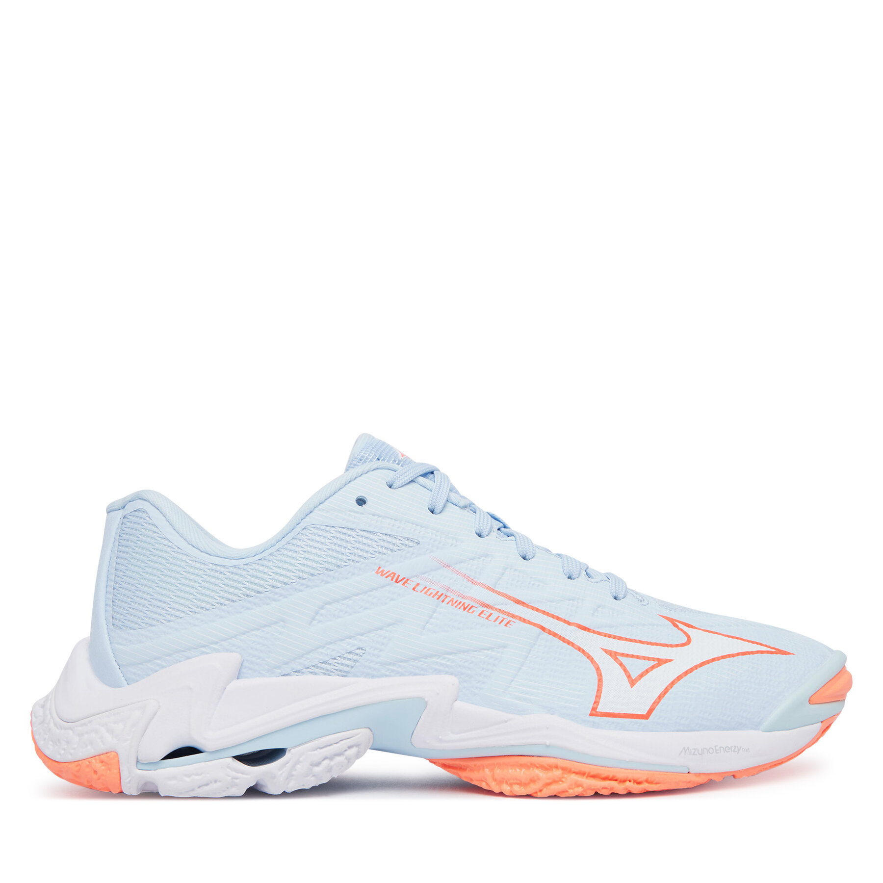 Încălțăminte pentru sporturi de interior Mizuno Wave Lightning Elite V1GC2600 Albastru deschis
