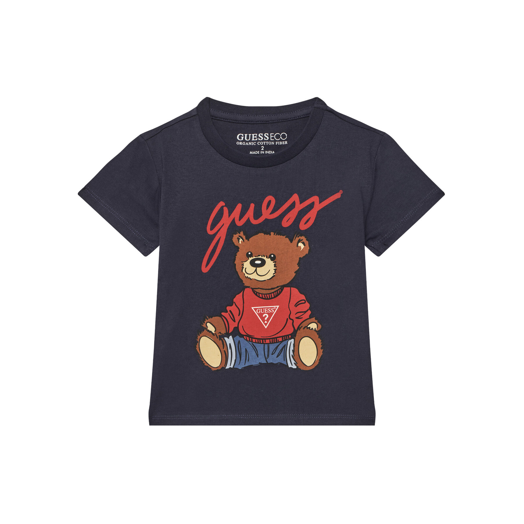 Guess T-Shirt H4BT01 I3Z14 Blu Scuro Regular Fit