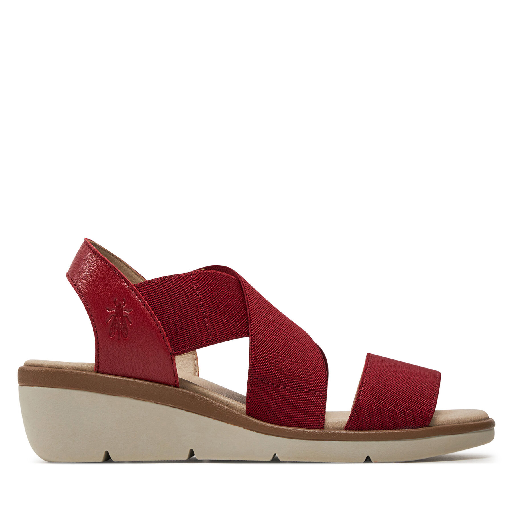 Sandalias Fly London Nolifly P145056001 Rojo