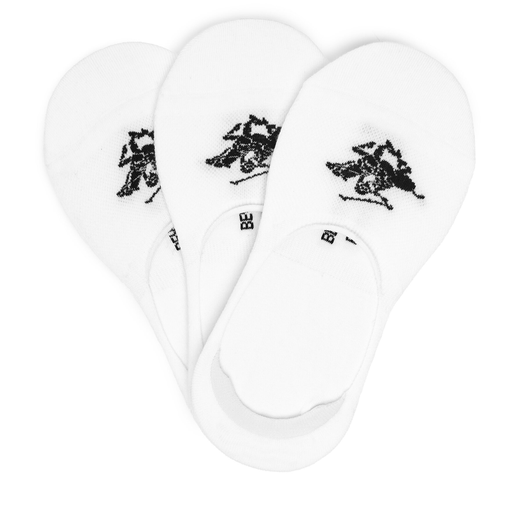 Stopalice Beverly Hills Polo Club AS_BHPC_008_S_SS2025_(3pack) Bijela