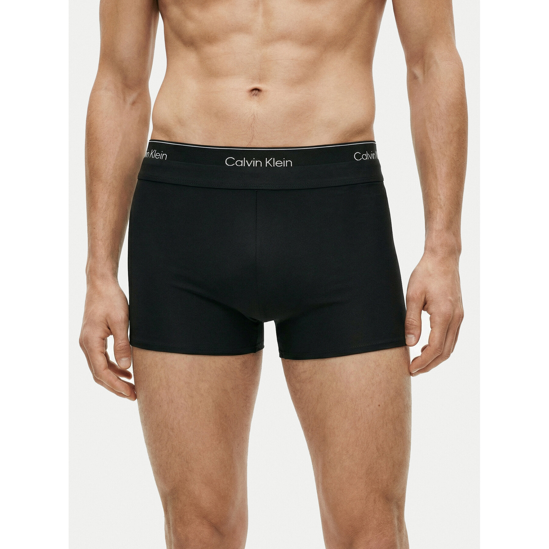 Calvin Klein Swimwear Badehose LV00N61026 Schwarz