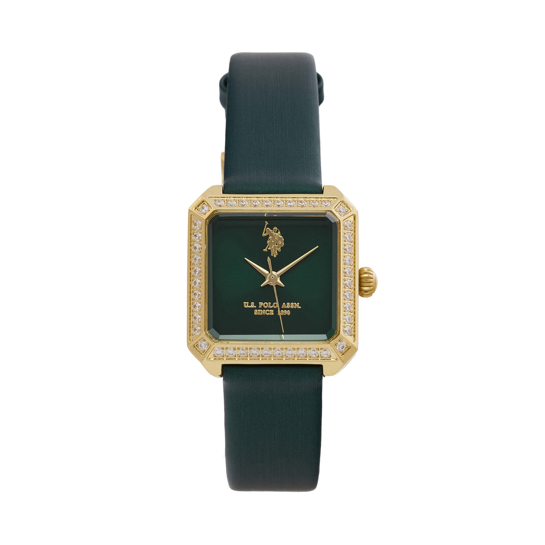Hodinky U.S. Polo Assn. Brigitte USP8480GR Zelená