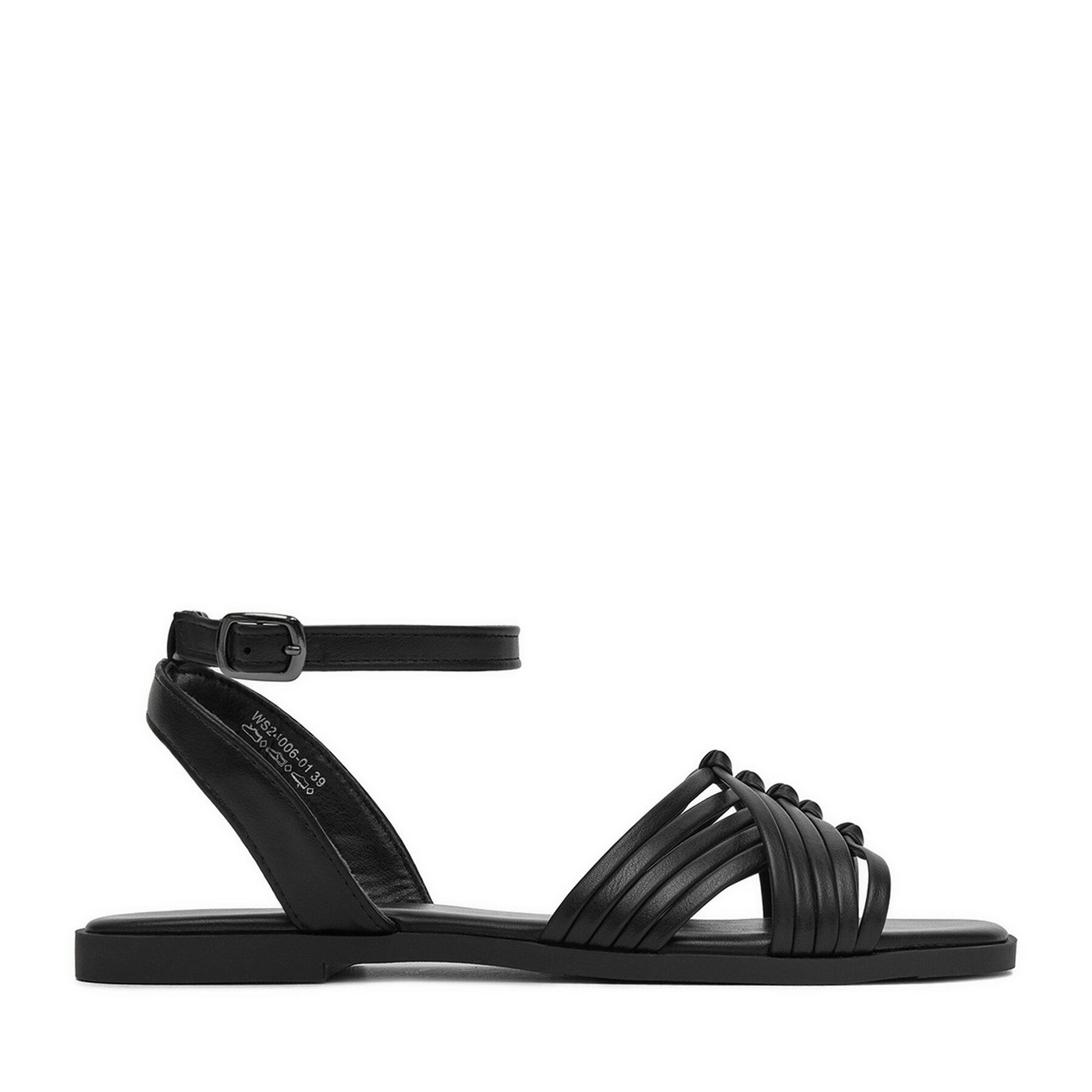 Sandali Clara Barson WS24006-01 Črna