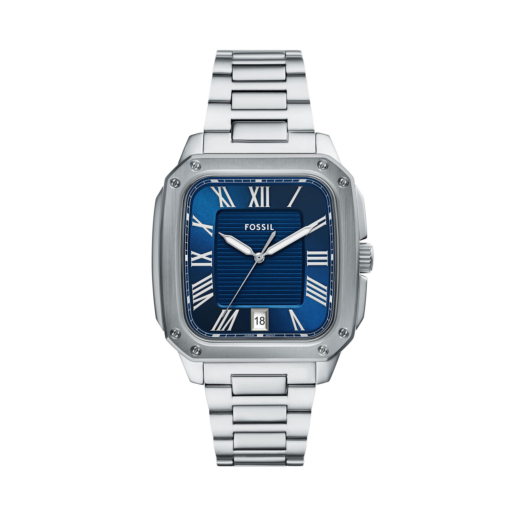 Часовник Fossil Crosby FS6121 Сребрист