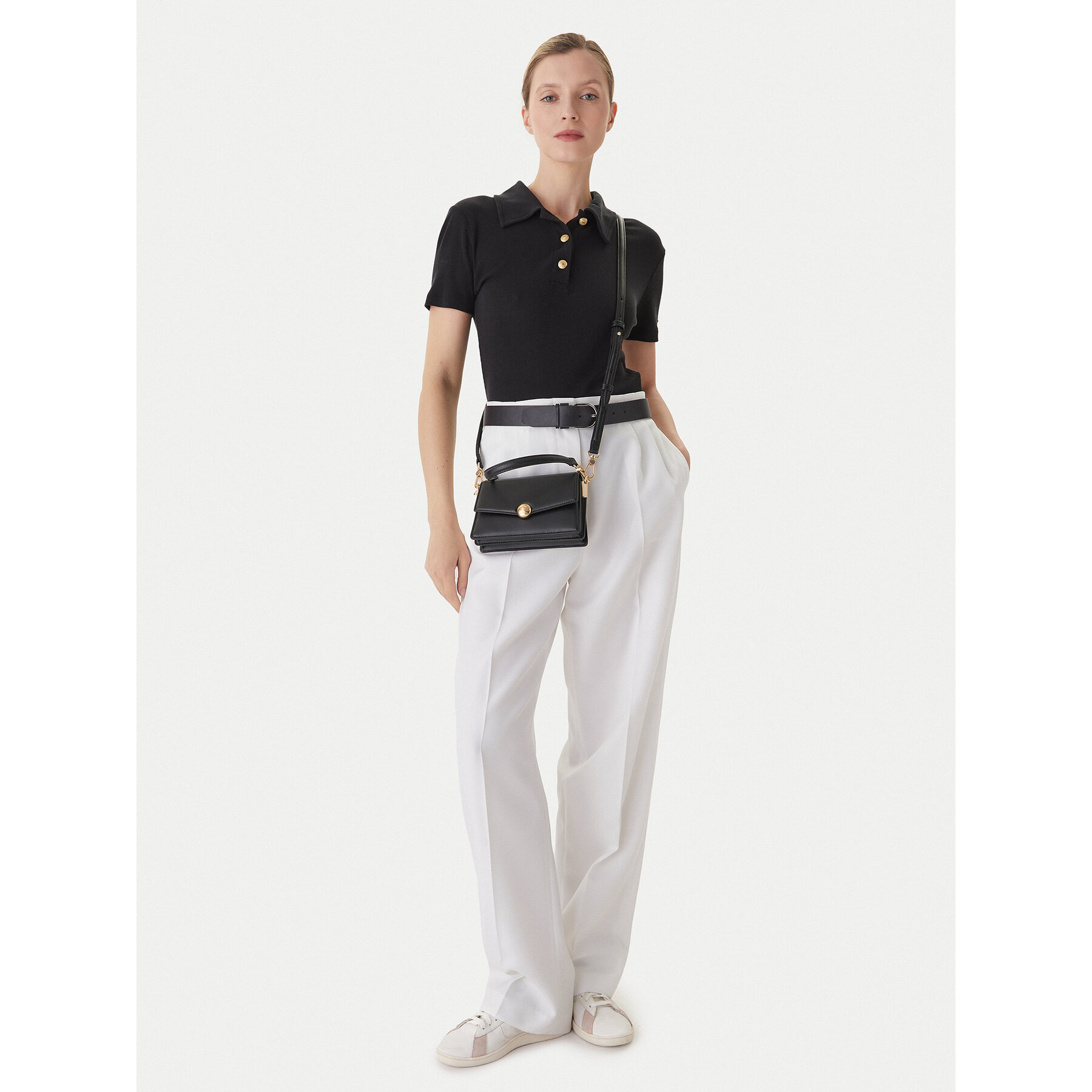 Táska Lacoste NF5104IT Fekete