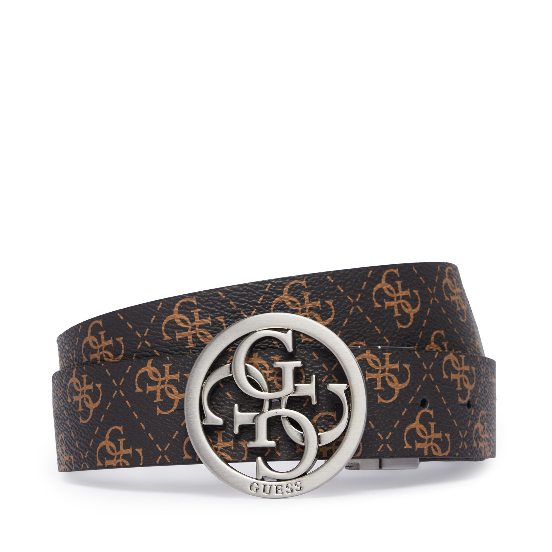 Дамски колан Guess BM7960 P6435 Тъмнокафяв