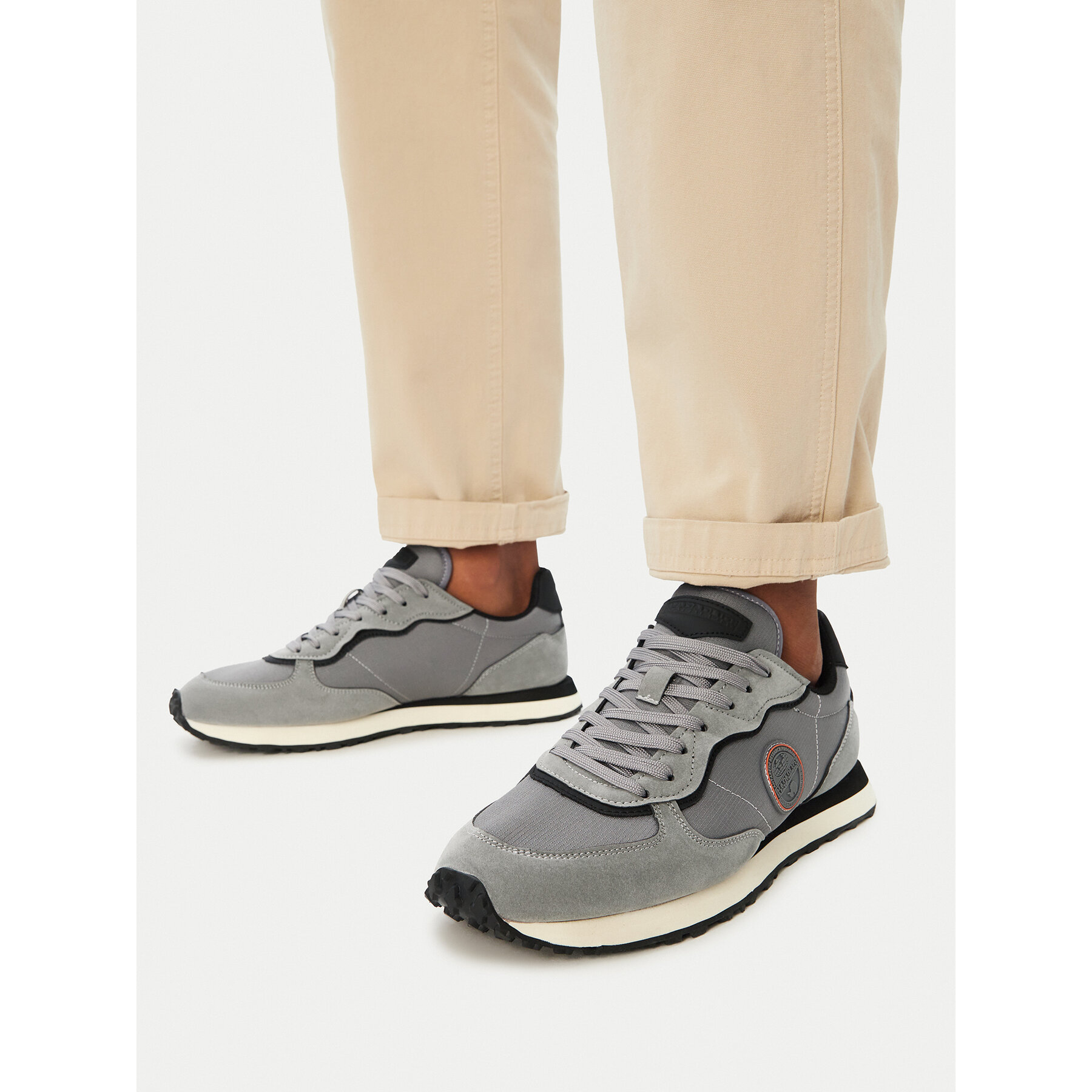 Sneakers Napapijri Nova NP0A8APL Gri închis