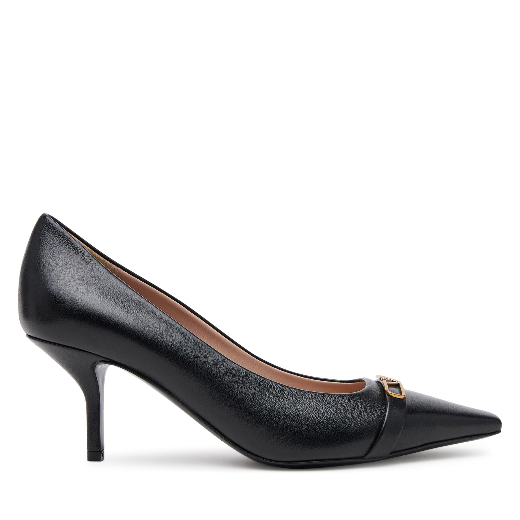 Pantofi cu toc subțire Emporio Armani X3E488 XF271 00002 Negru