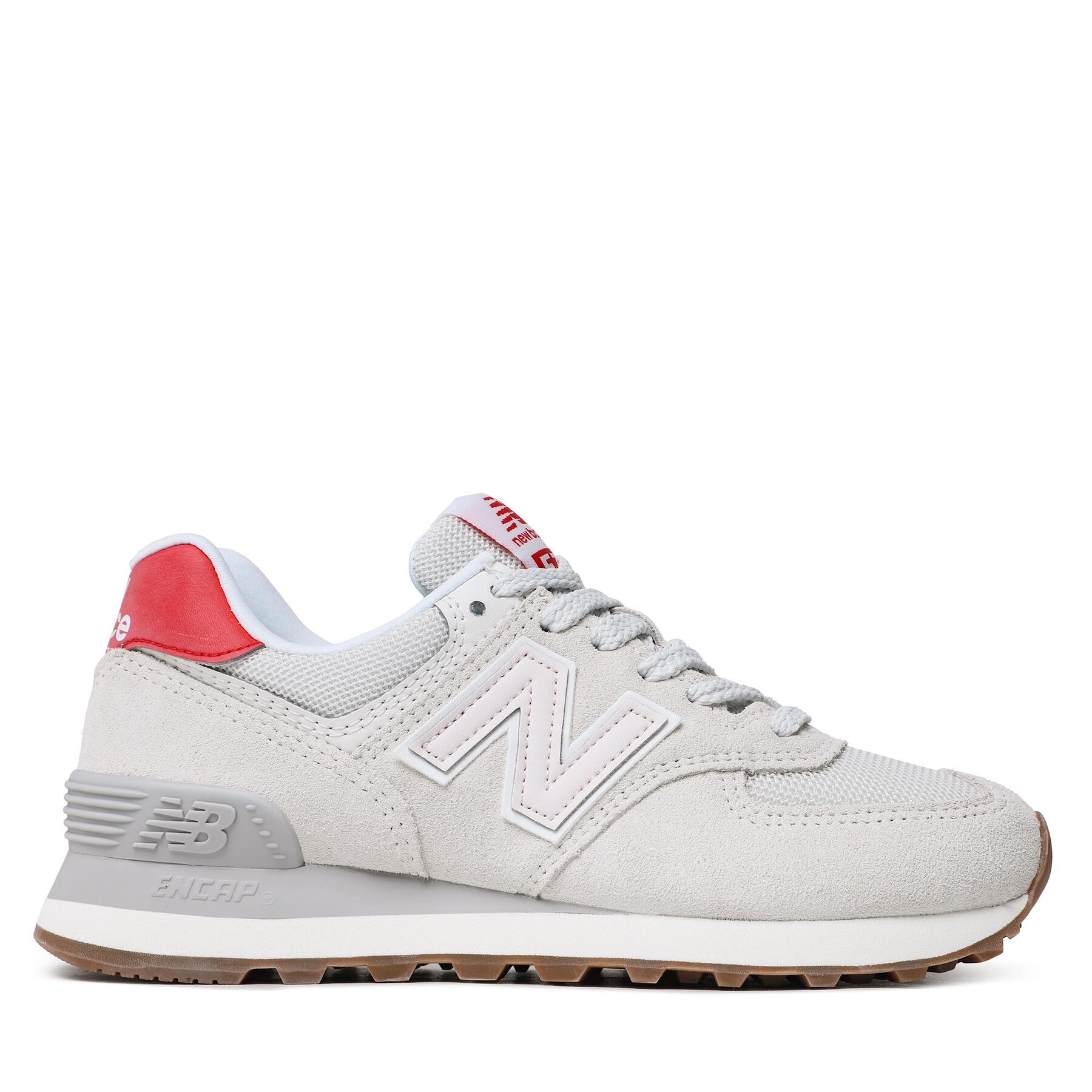 New Balance 574 Women reflection/washed pink/true red