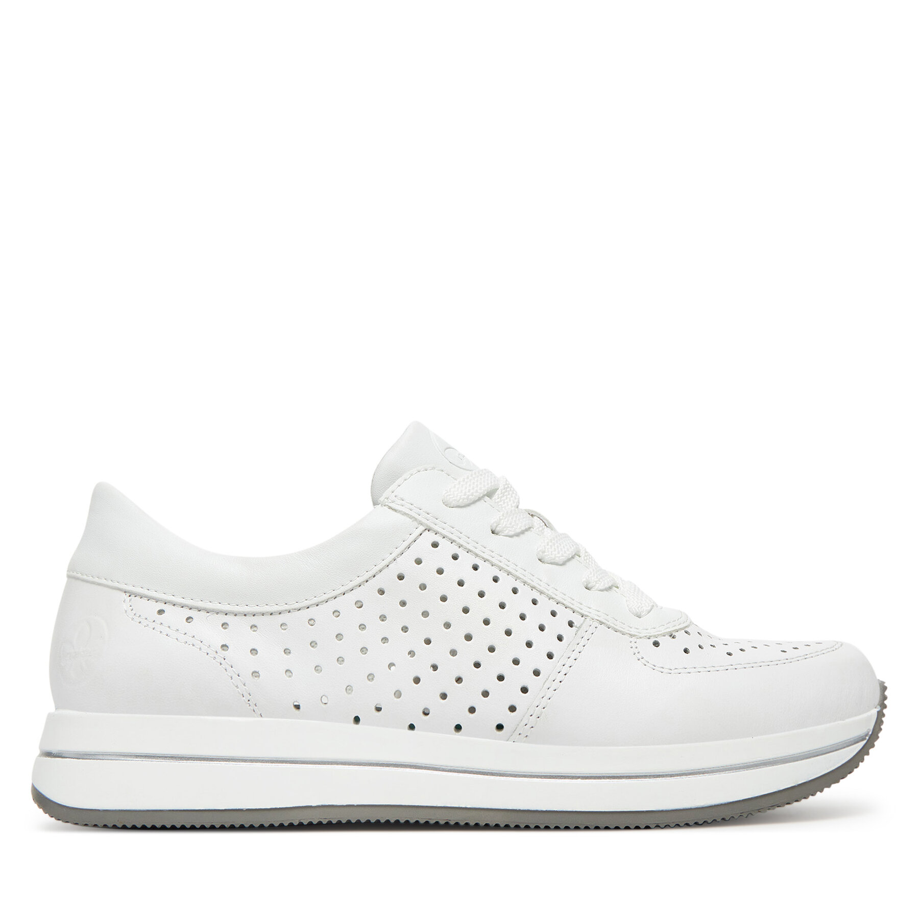Sneakers Rieker N4515-80 Alb