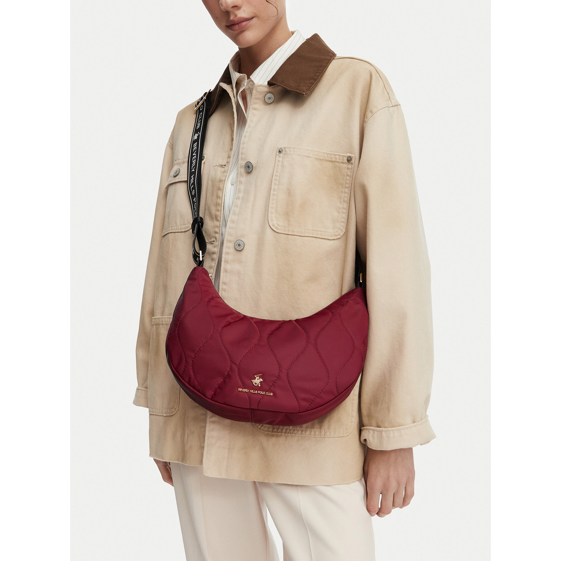 Torbica Beverly Hills Polo Club CWBEO-BHPC-C-002-10 Tamnocrvena