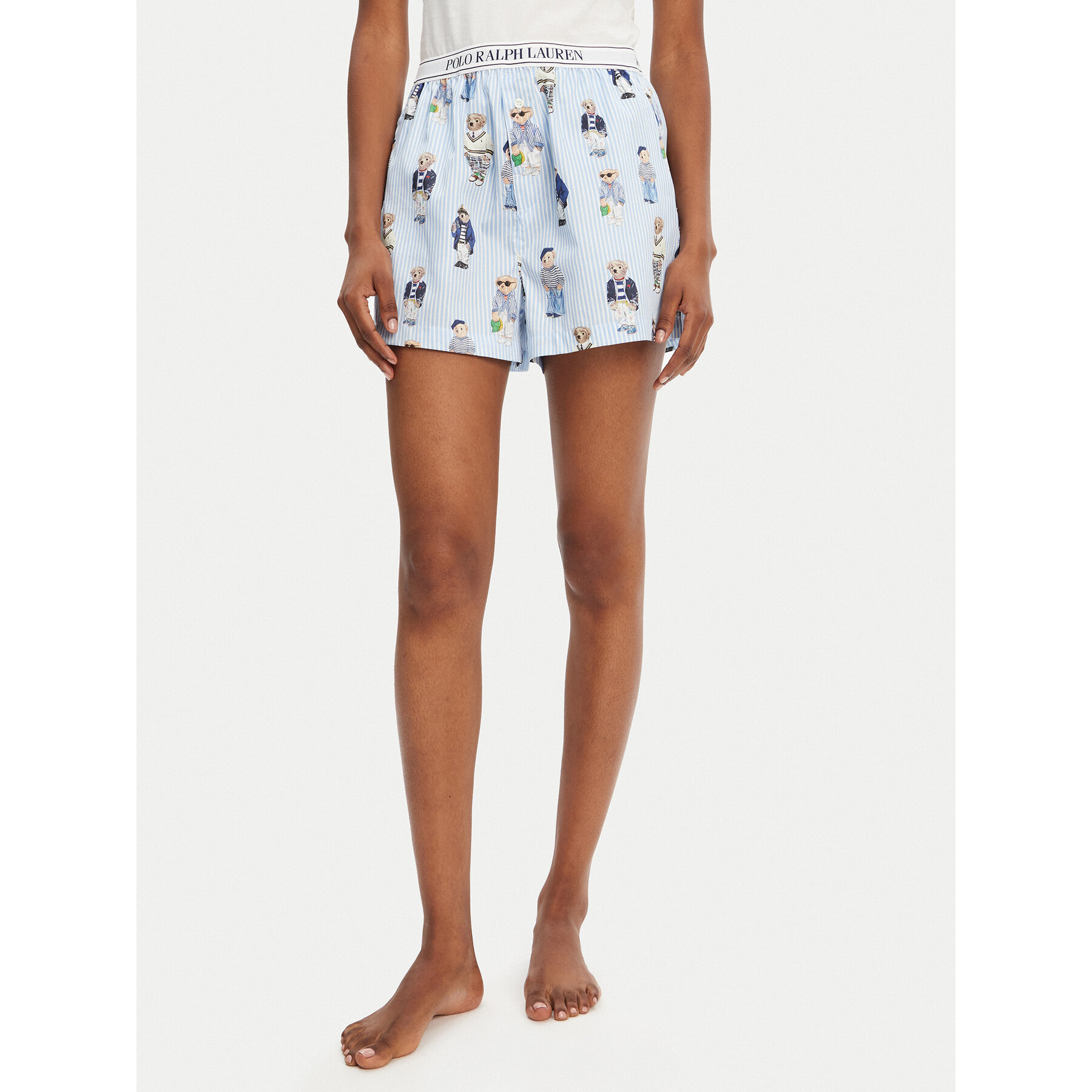 Polo Ralph Lauren Pantaloncini del pigiama 4P0119 Blu Relaxed Fit