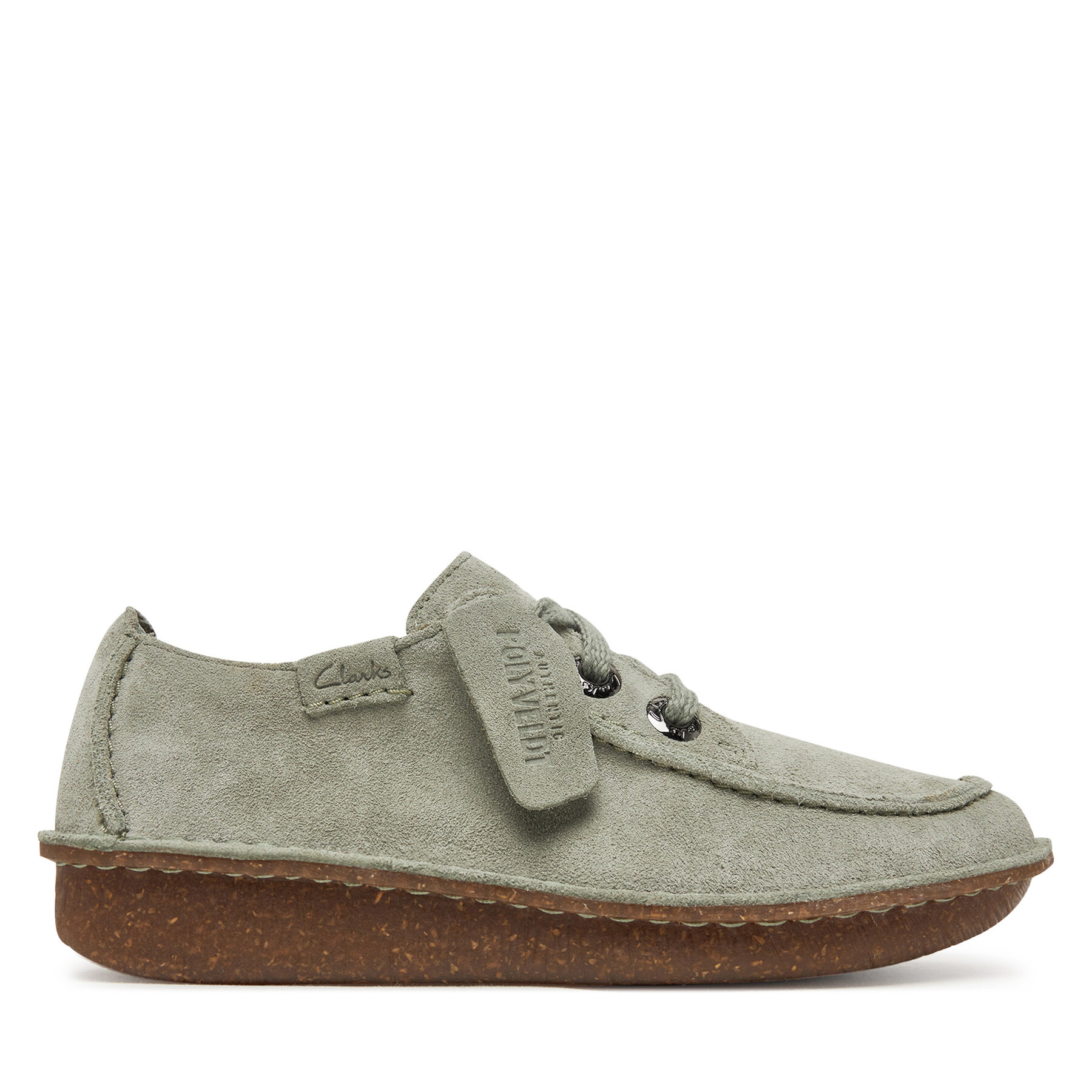  Félcipő Clarks Funny Dream 26182262 Zöld akciós termékkép 1