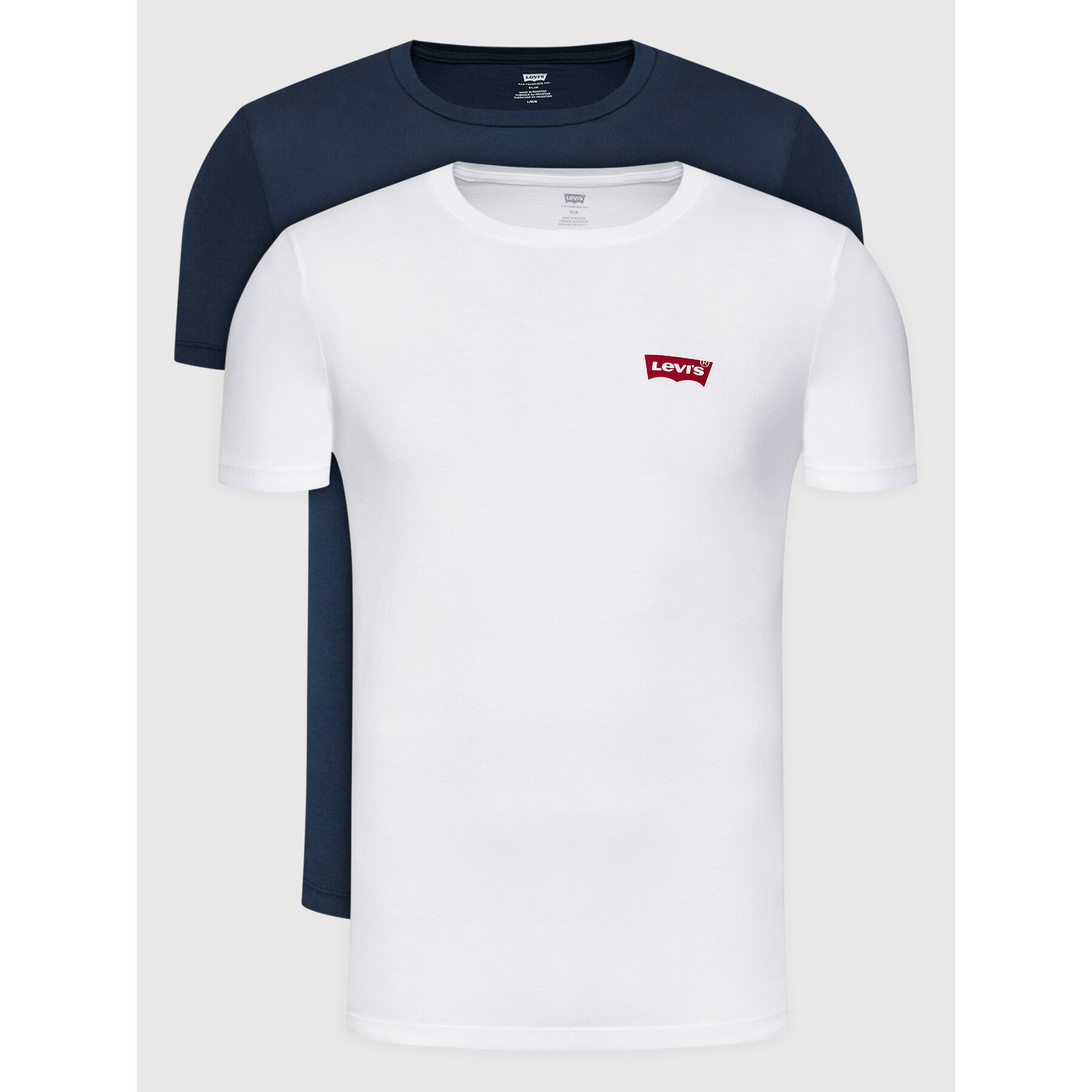 Levi's® Σετ 2 T-Shirts 79681-0027 Σκούρο μπλε Slim Fit