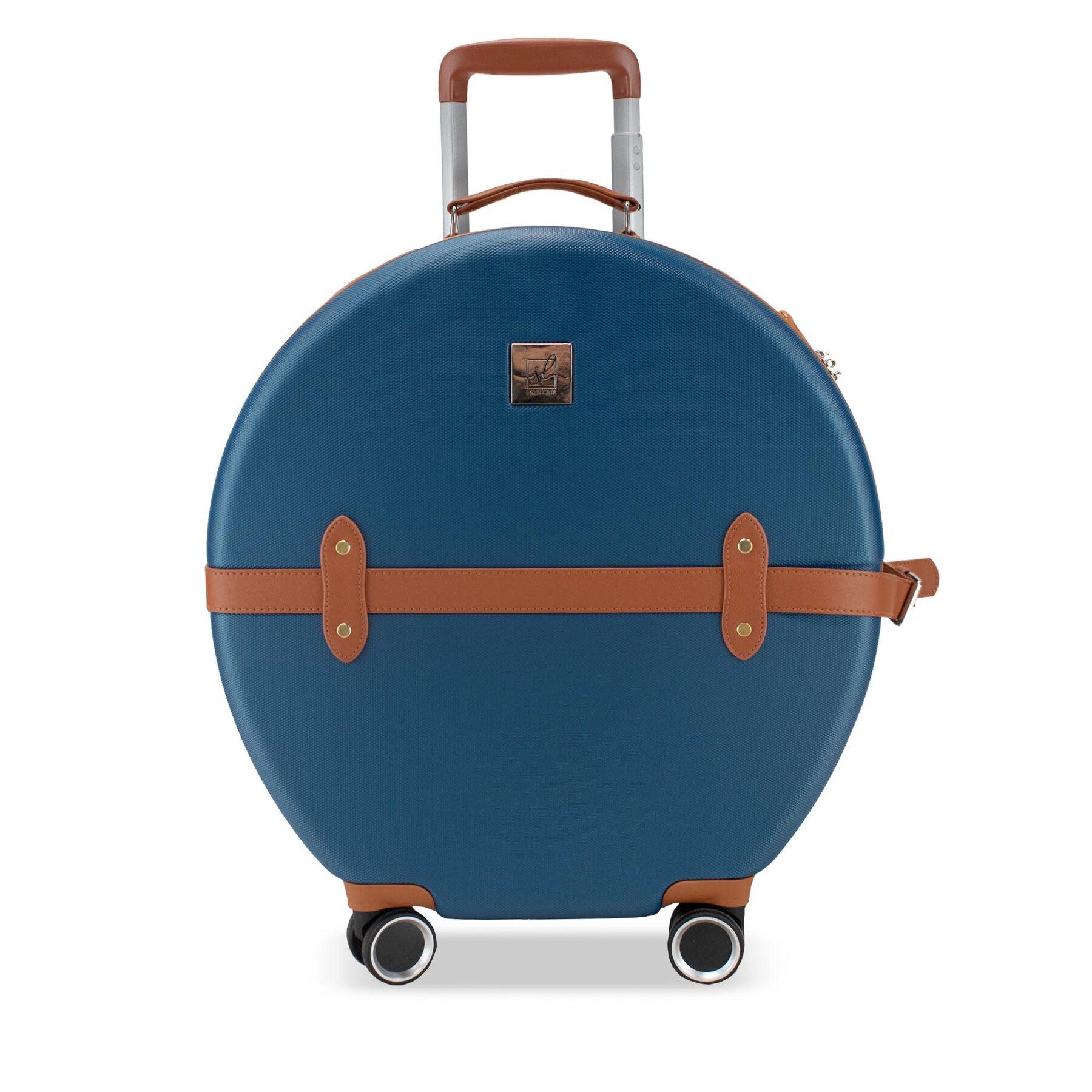 Valigia media Semi Line T5672-3 Blu scuro