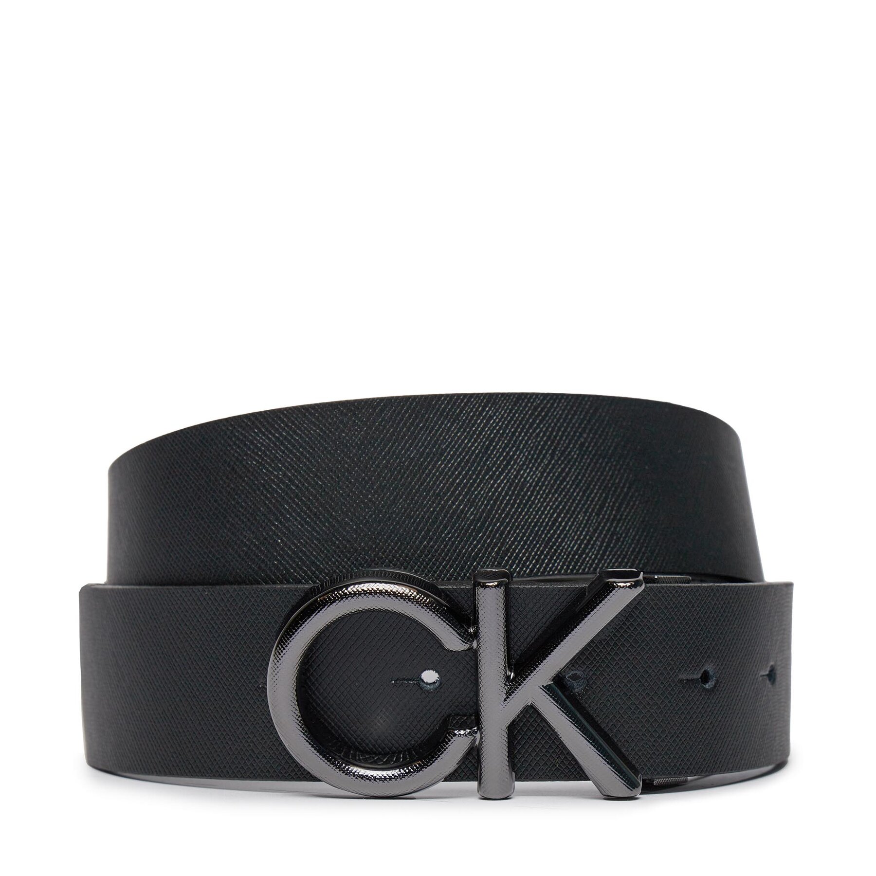 Férfi öv Calvin Klein, Méret: 90, Fekete, Adj Ck Metal Saffiano 35Mm K50K511567