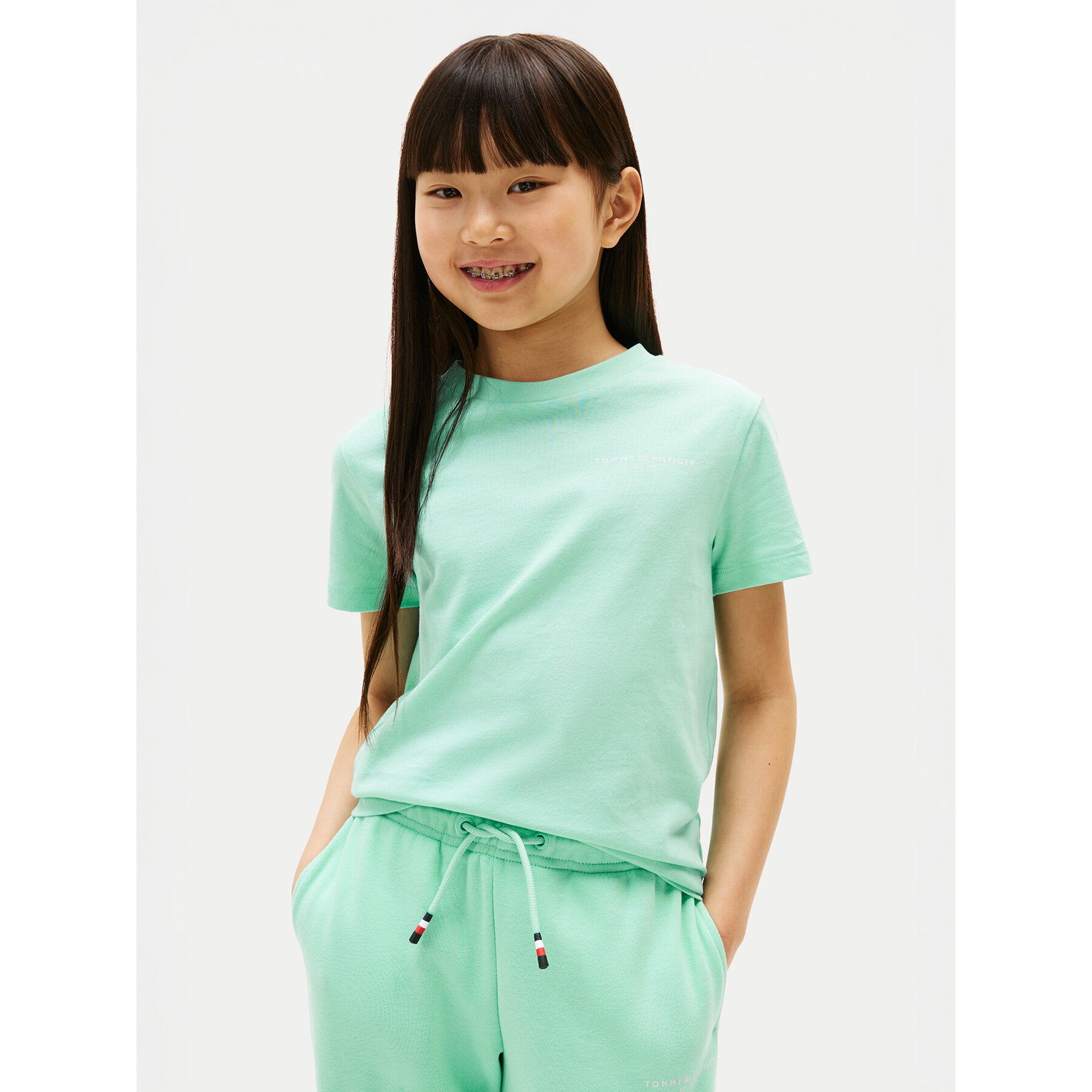 Tommy Hilfiger T-shirt KS0KS00594 Verde Regular Fit