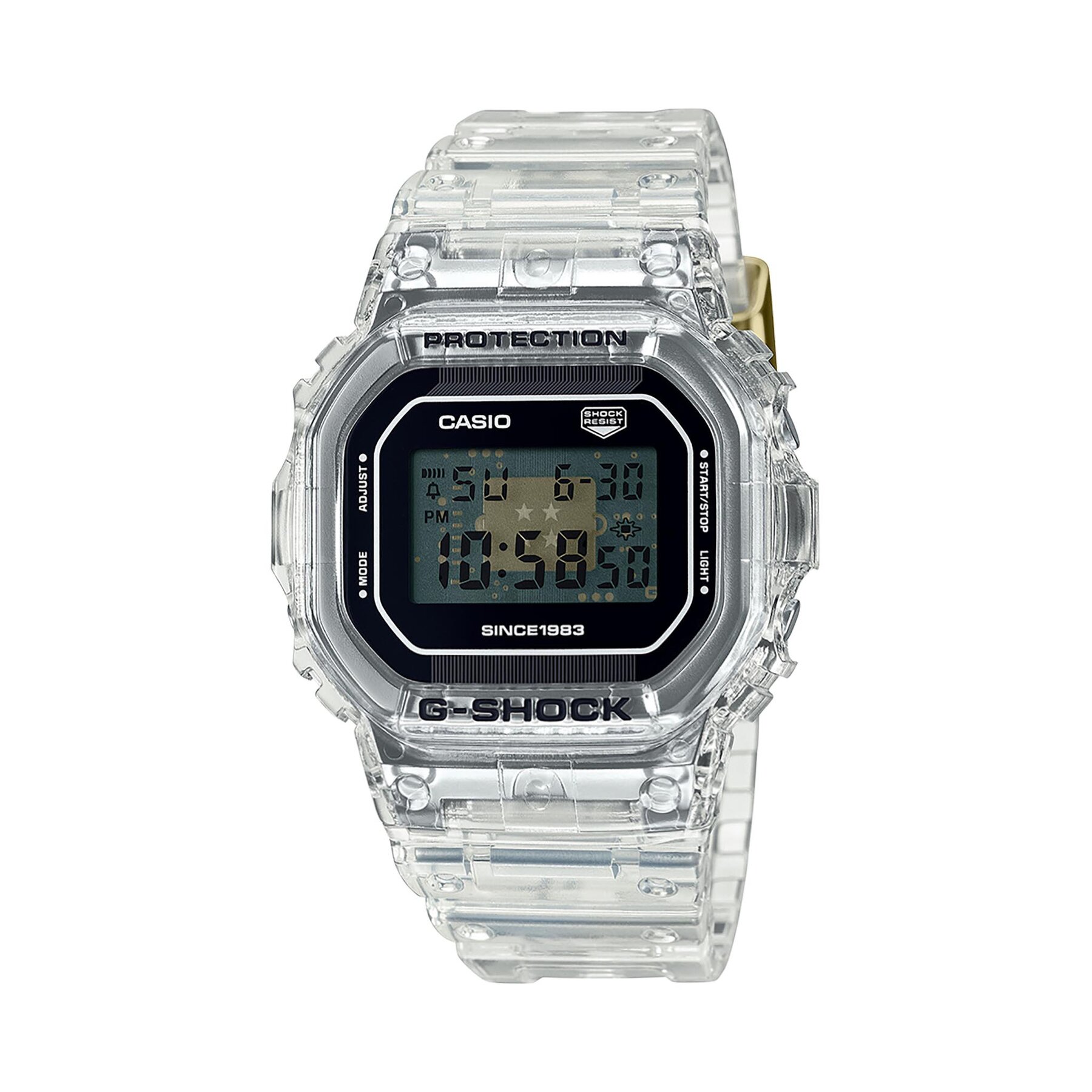 Karóra G-Shock 40th Anniversary Clear Remix DW-5040RX-7ER Átlátszó