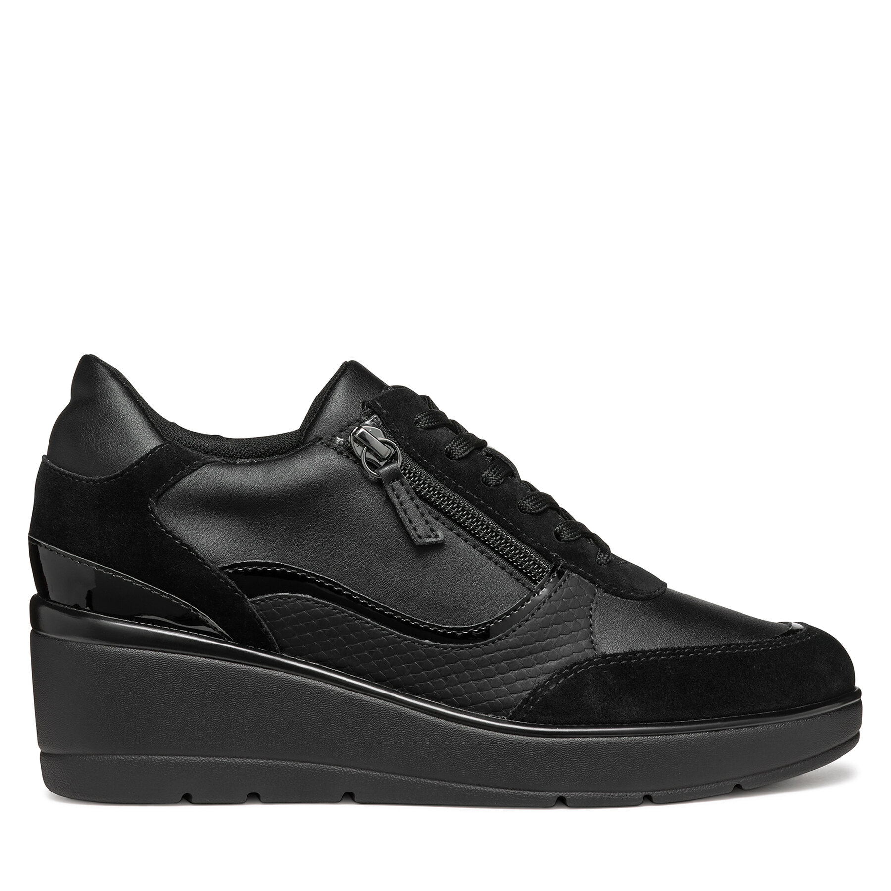 Sneakersy Geox D Ilde D46RAA 05422 C9999 Čierna