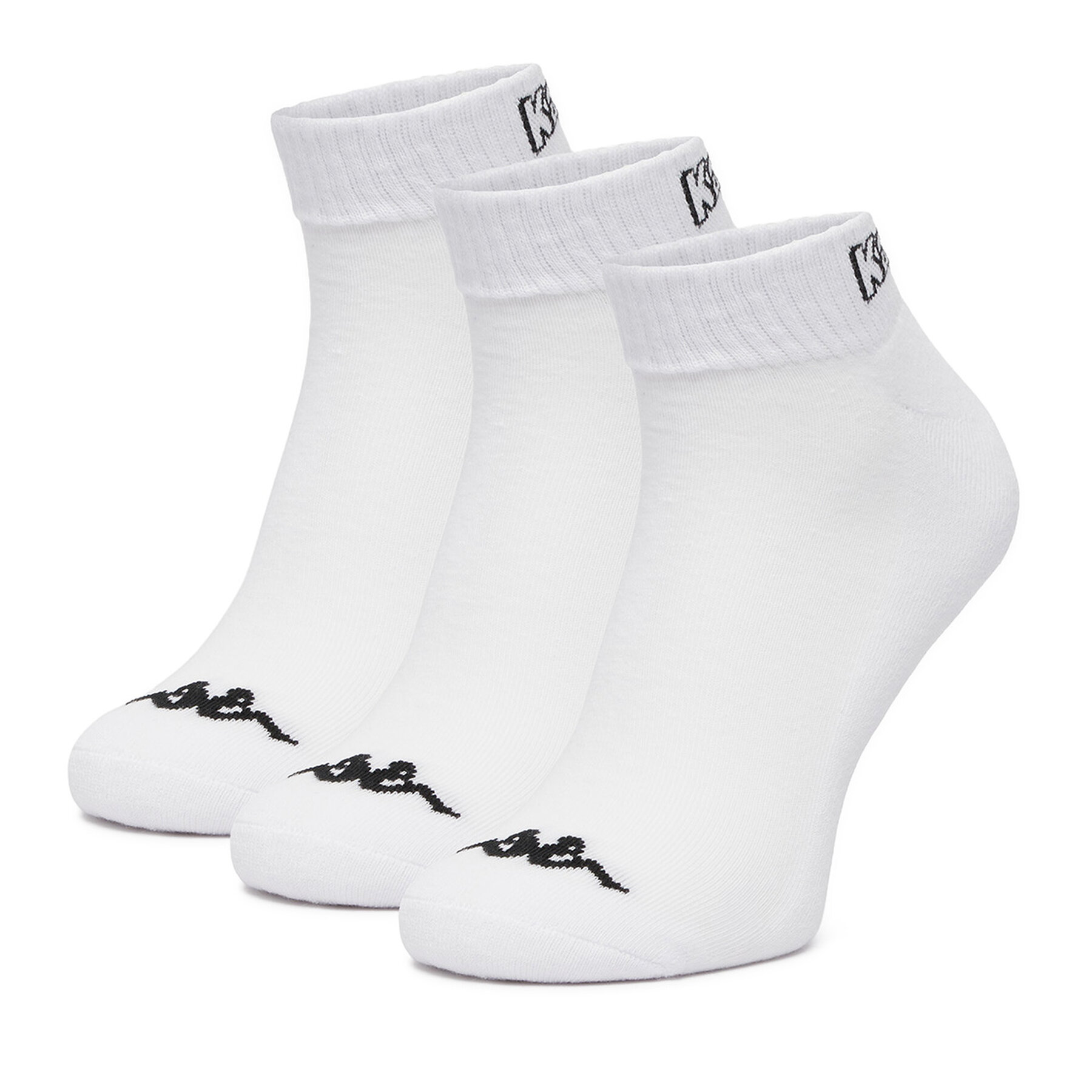 Șosete lungi Kappa CEO_KR_GOAL_SS26 (3-PACK) Alb