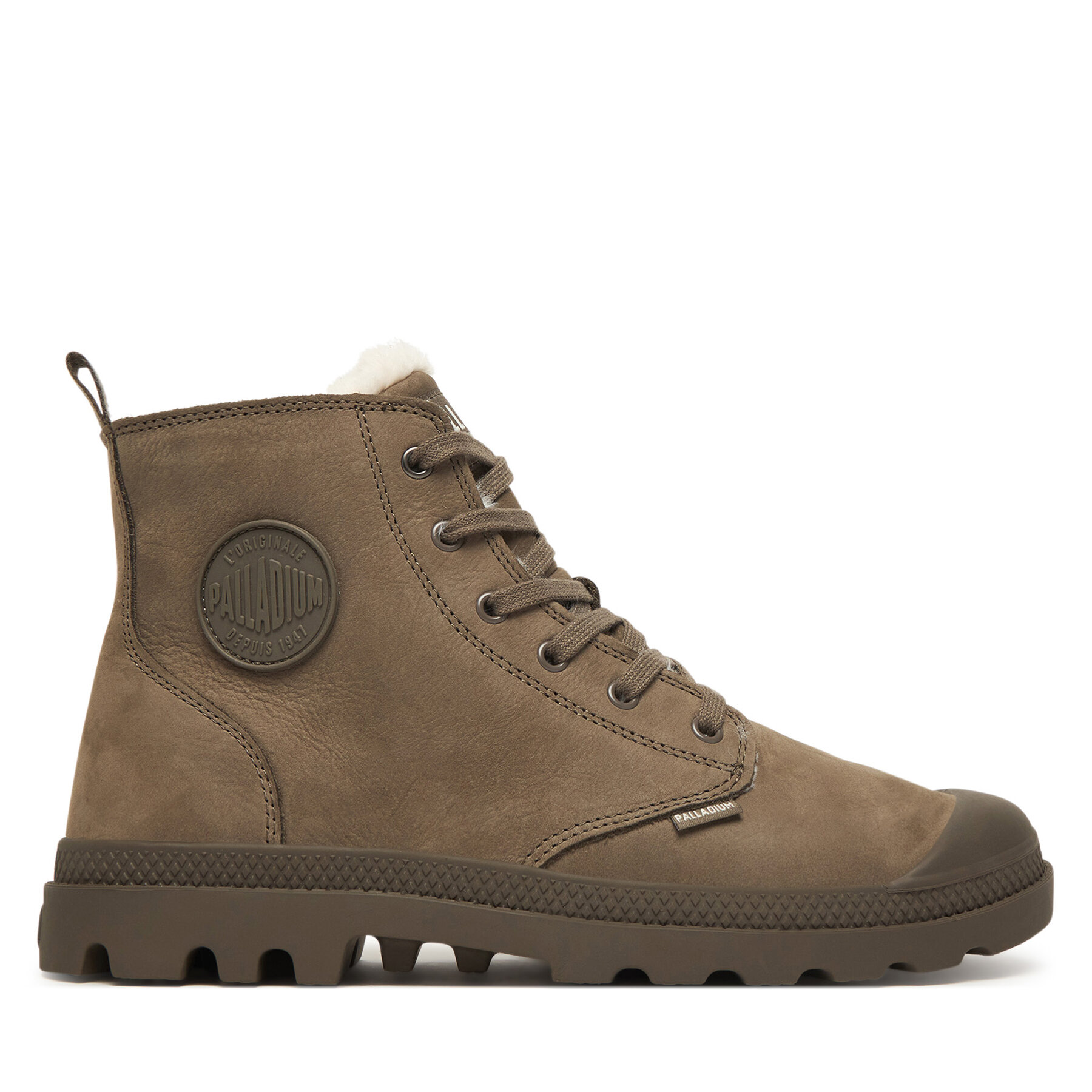 Planinarske cipele Palladium Pampa Hi Zip Wl 05982-281-M Kaki