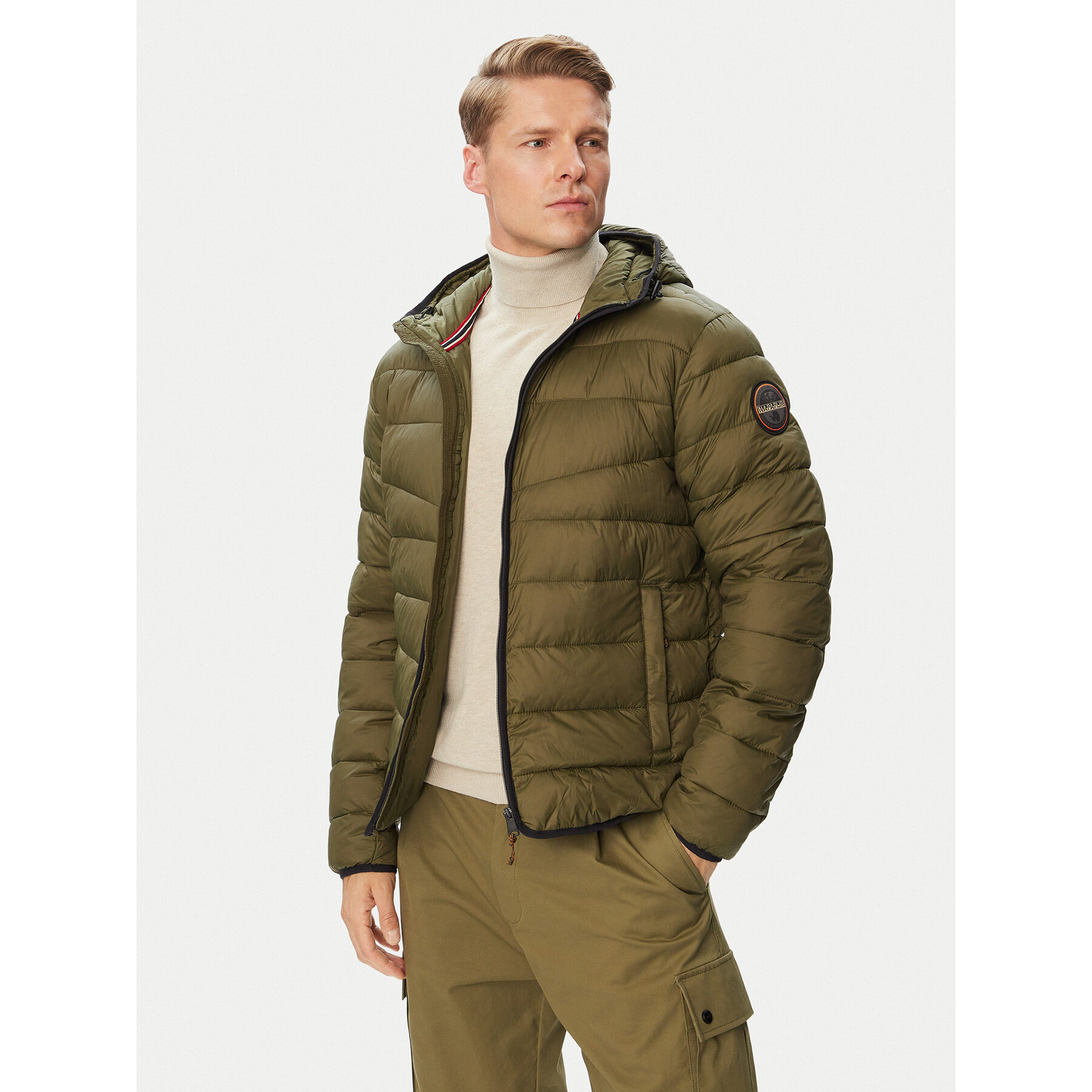 Napapijri Übergangsjacke Aerons H 4 NP0A8B9K Khakifarben Regular Fit