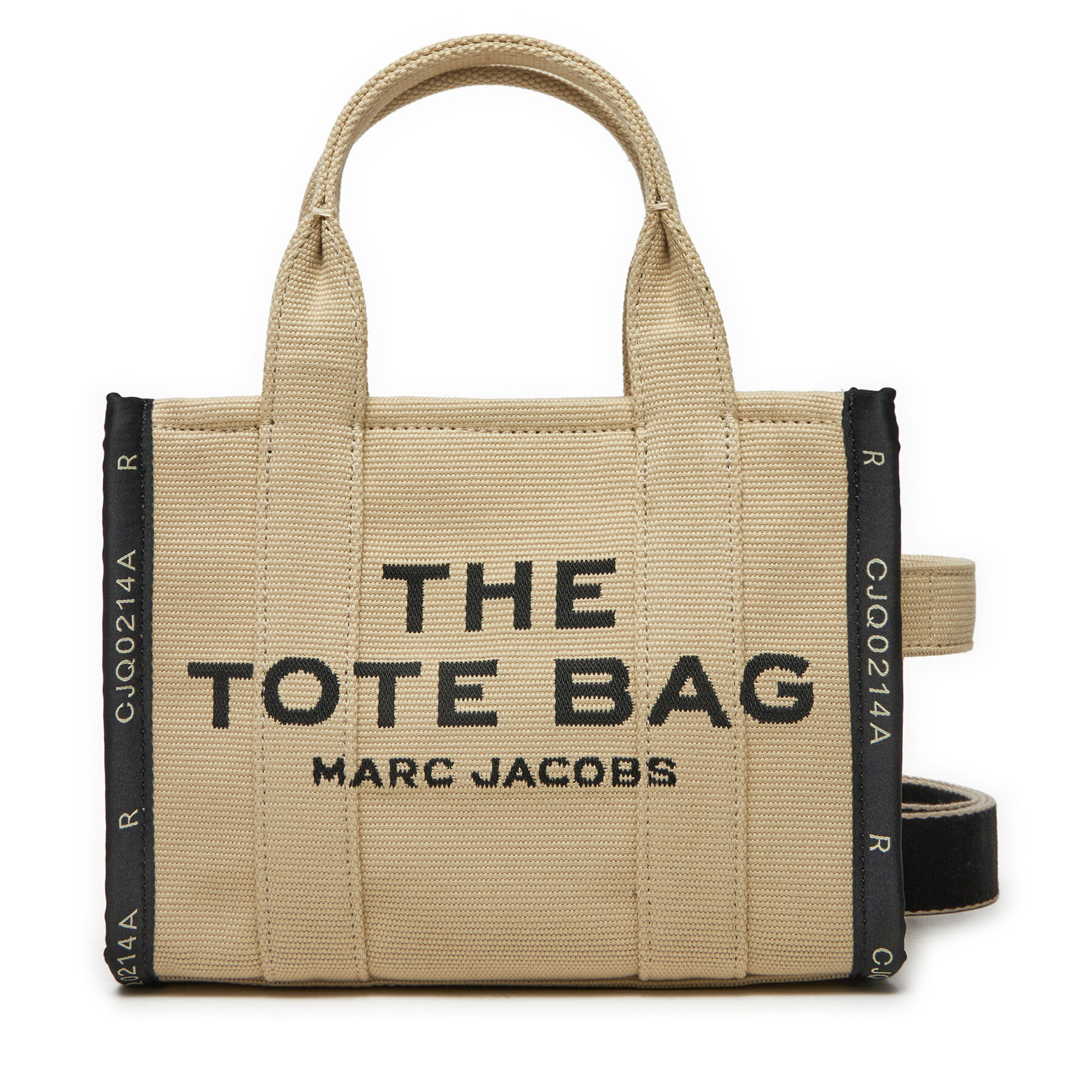 Borsetta Marc Jacobs The Jacquard Medium Tote Bag M0017025 Beige, Taglia 00, taglia : 00